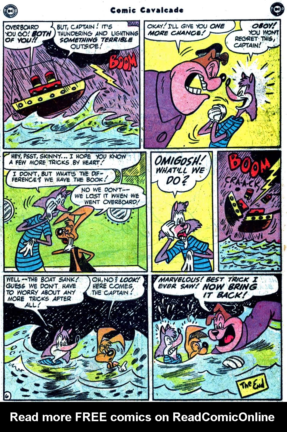 Read online Comic Cavalcade comic -  Issue #44 - 53