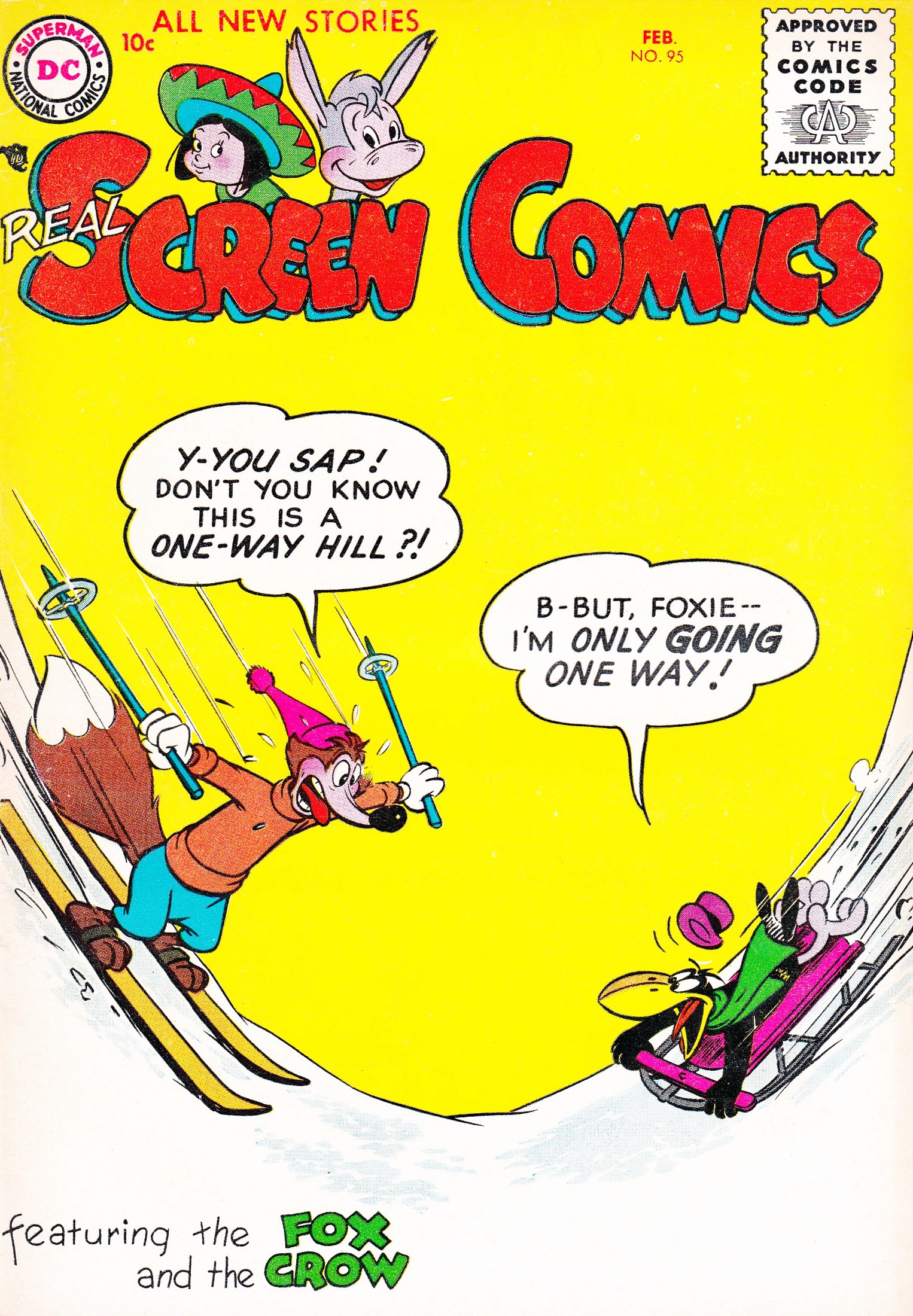 Read online Real Screen Comics comic -  Issue #95 - 1