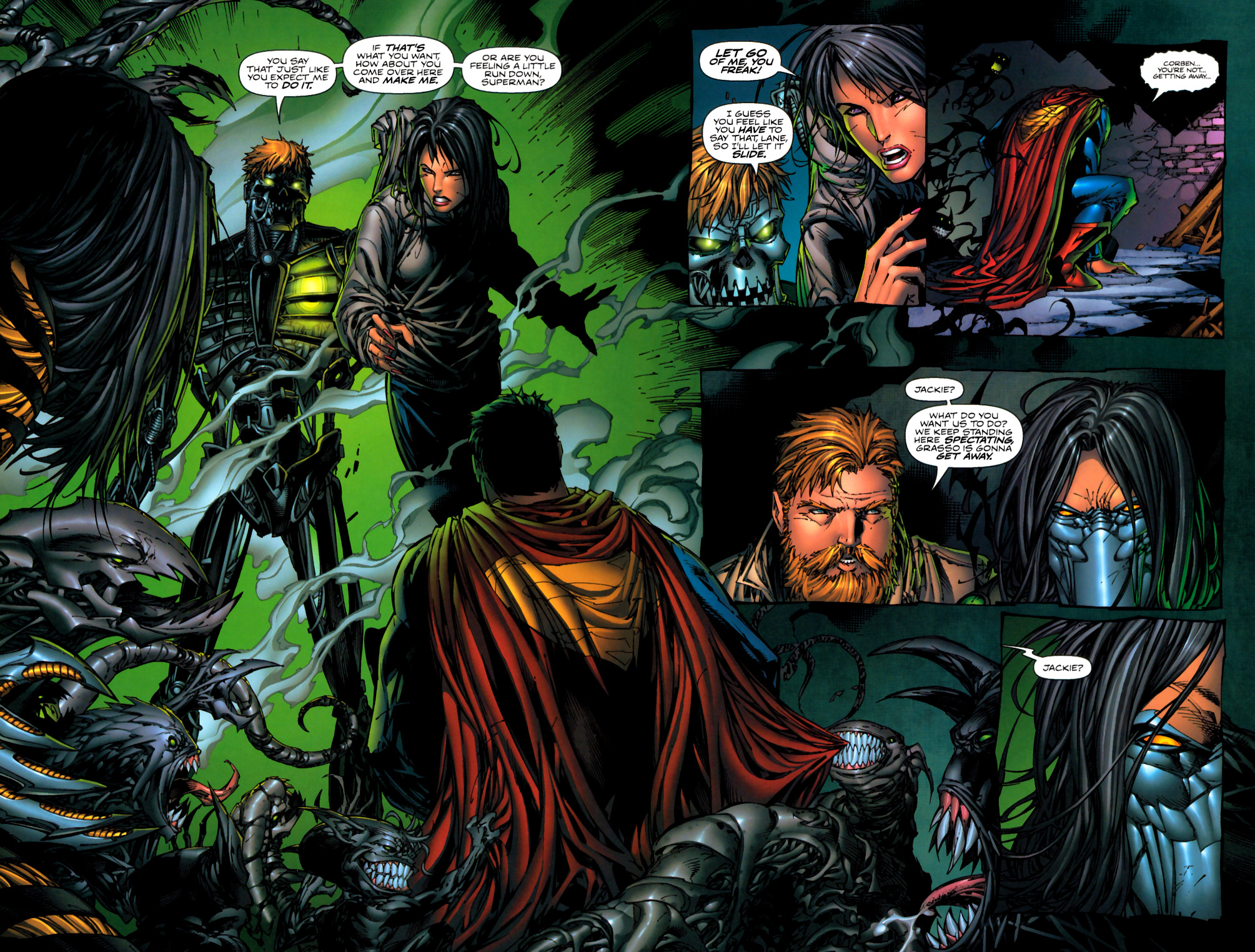 Read online The Darkness/Superman comic -  Issue #2 - 4
