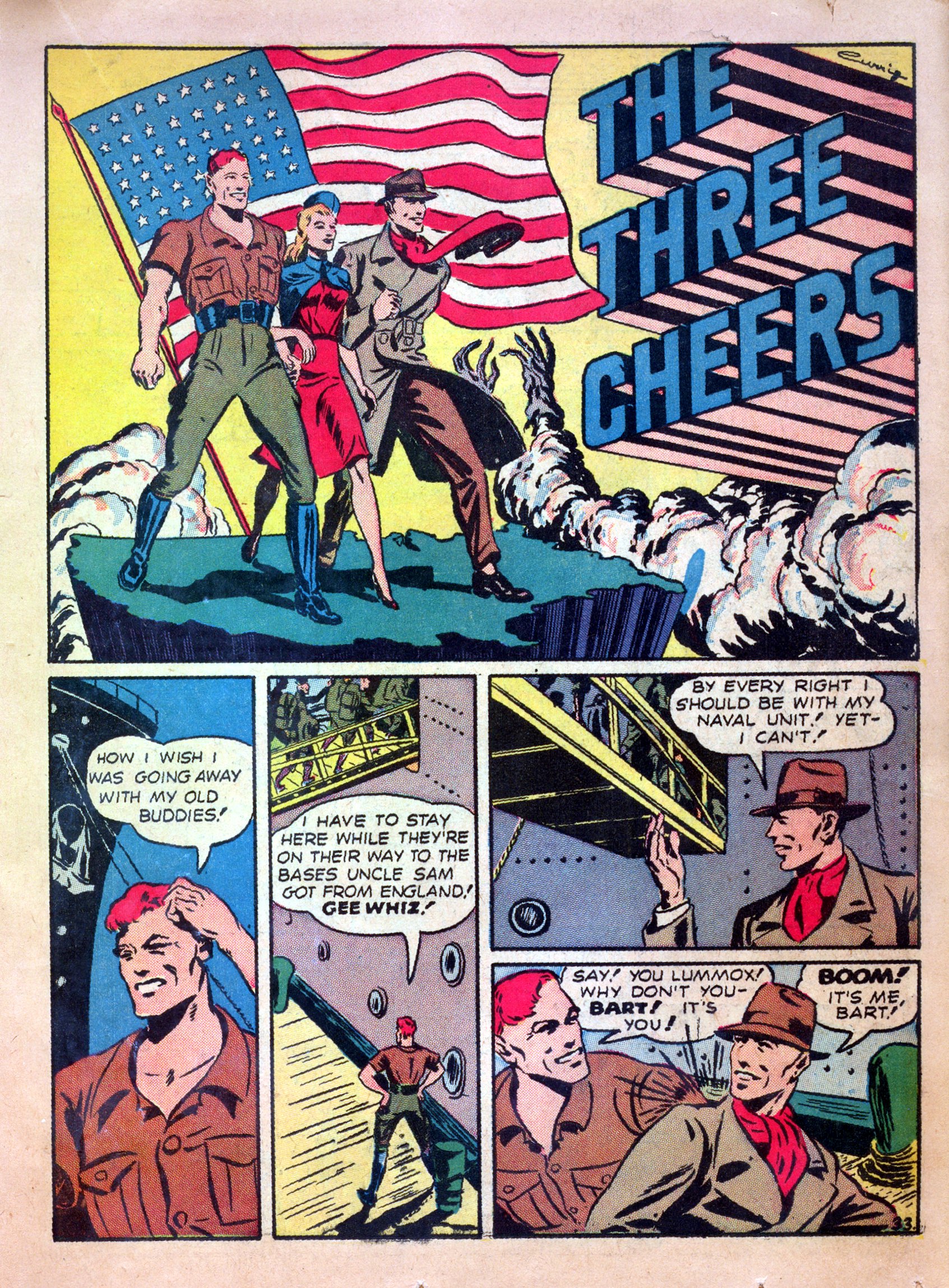 Read online Our Flag Comics comic -  Issue #1 - 35