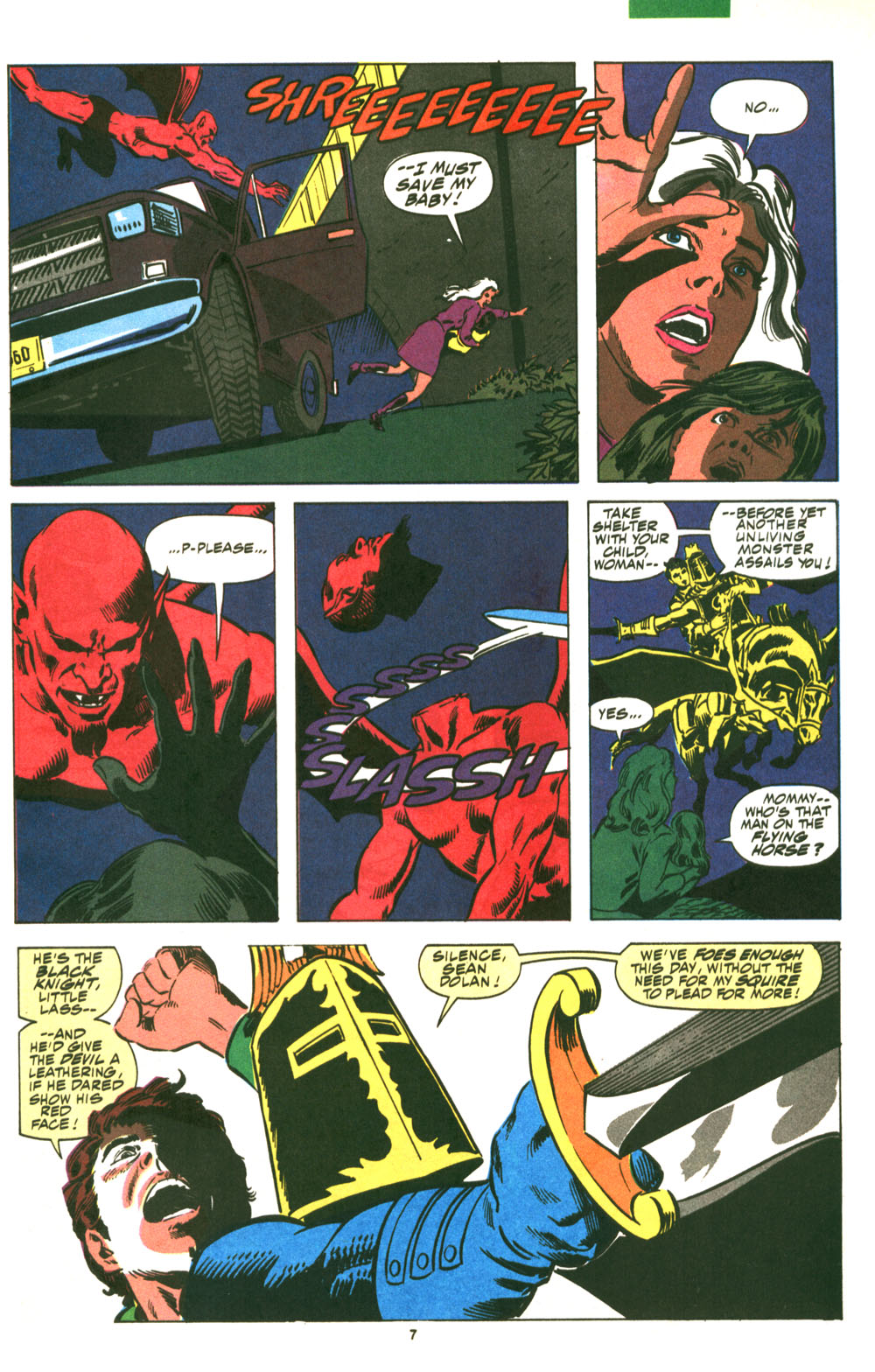 Read online Black Knight (1990) comic -  Issue #4 - 5