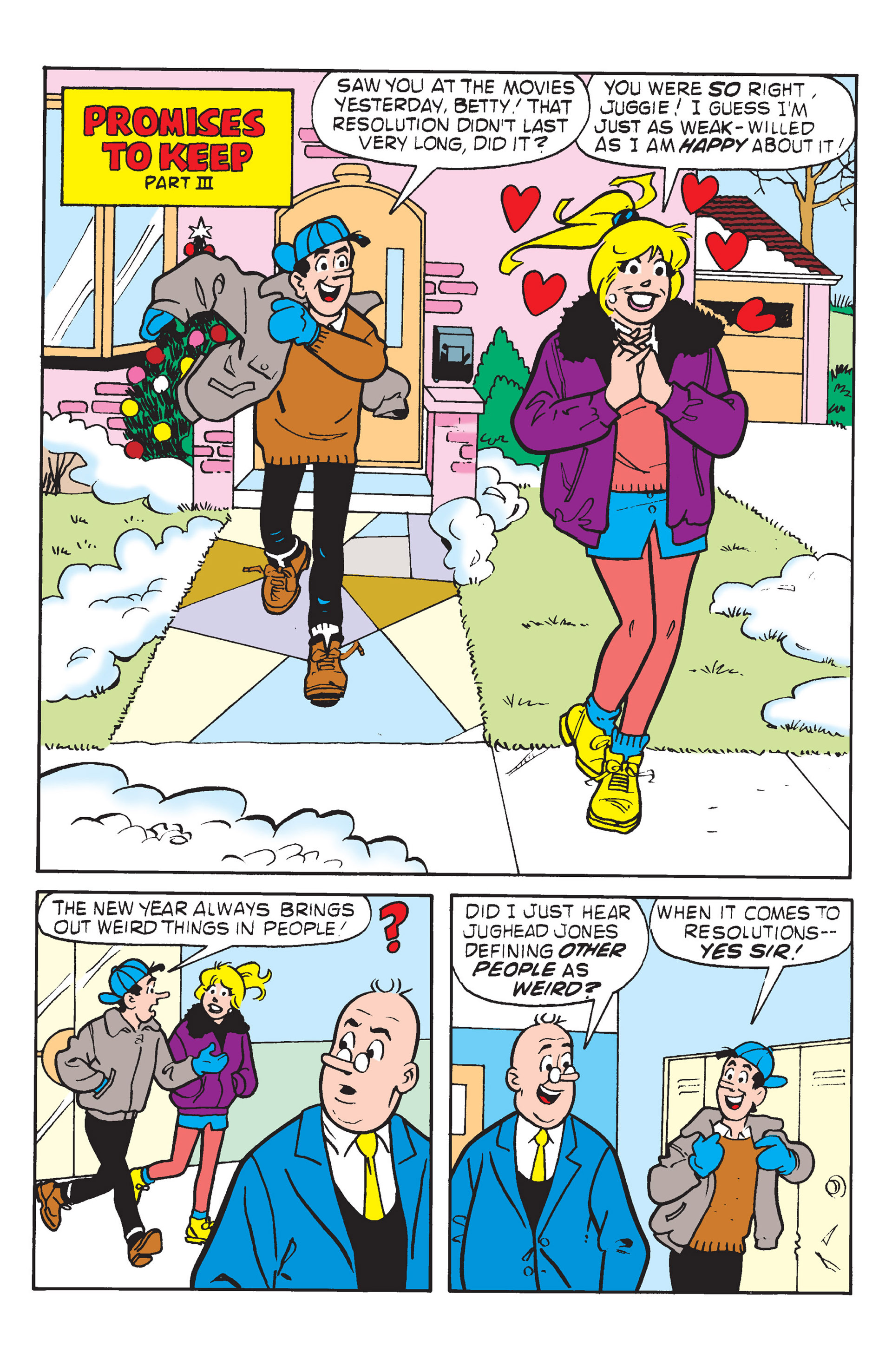 Read online Betty & Veronica New Year's Resolutions comic -  Issue # TPB - 14