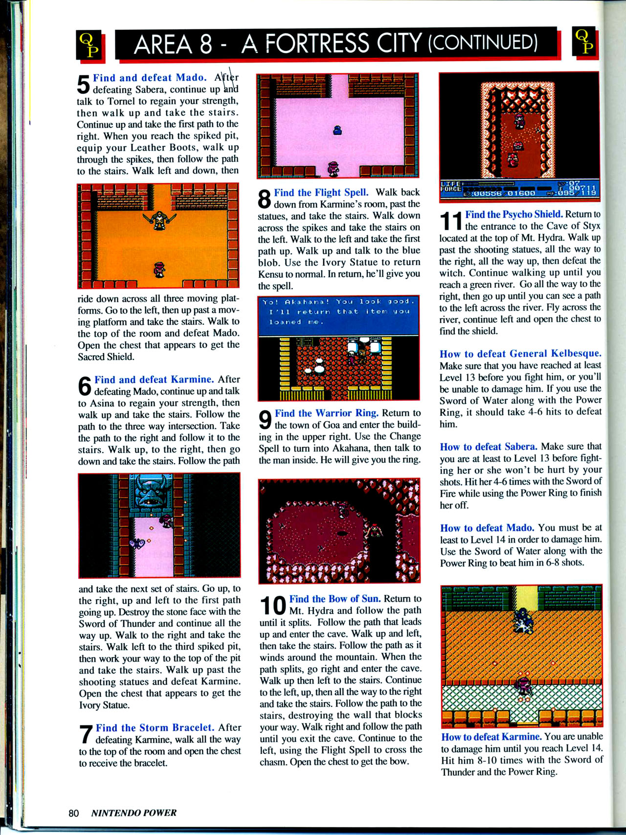 Read online Nintendo Power comic -  Issue #60 - 87
