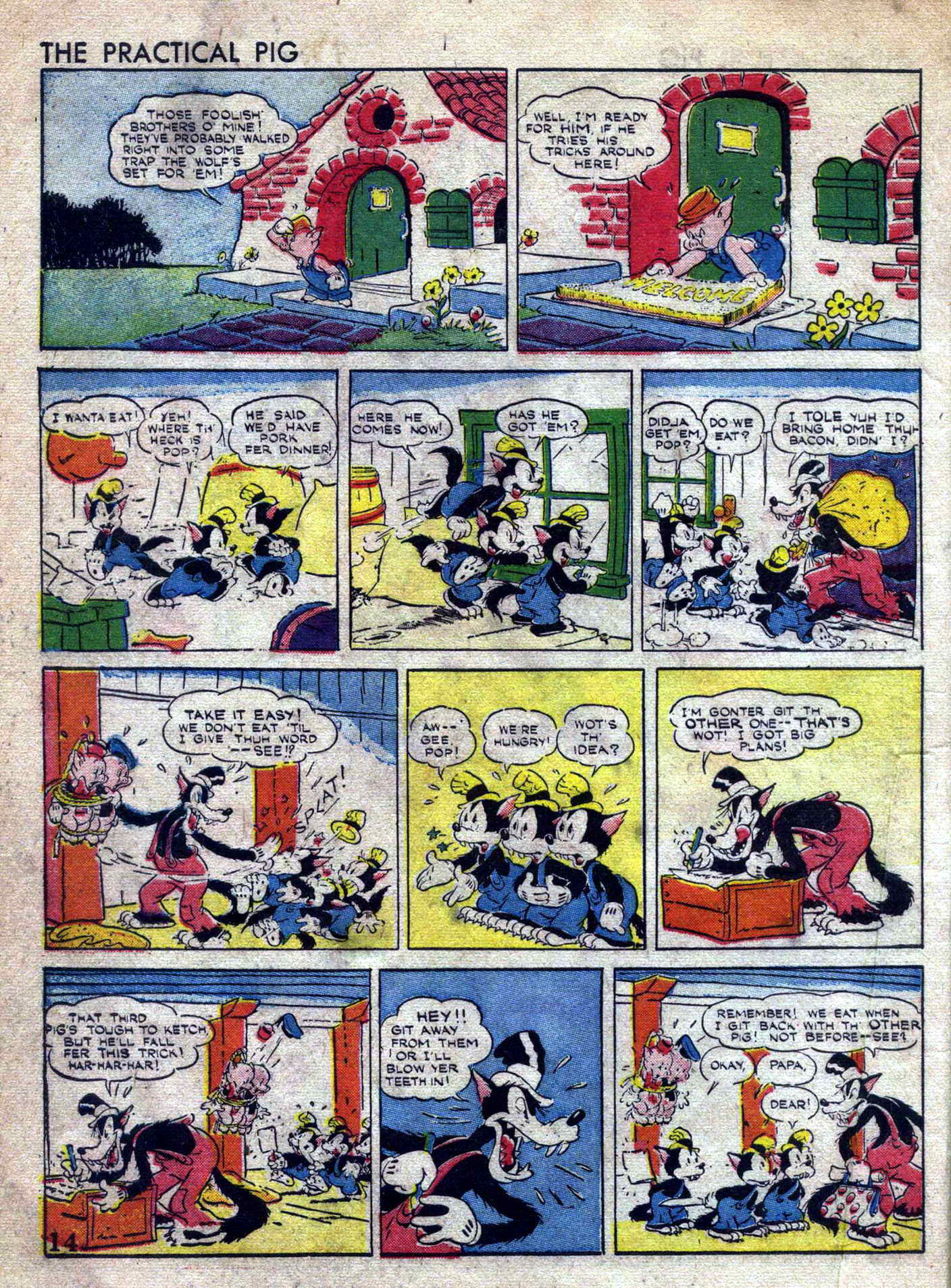 Read online Walt Disney's Comics and Stories comic -  Issue #5 - 16