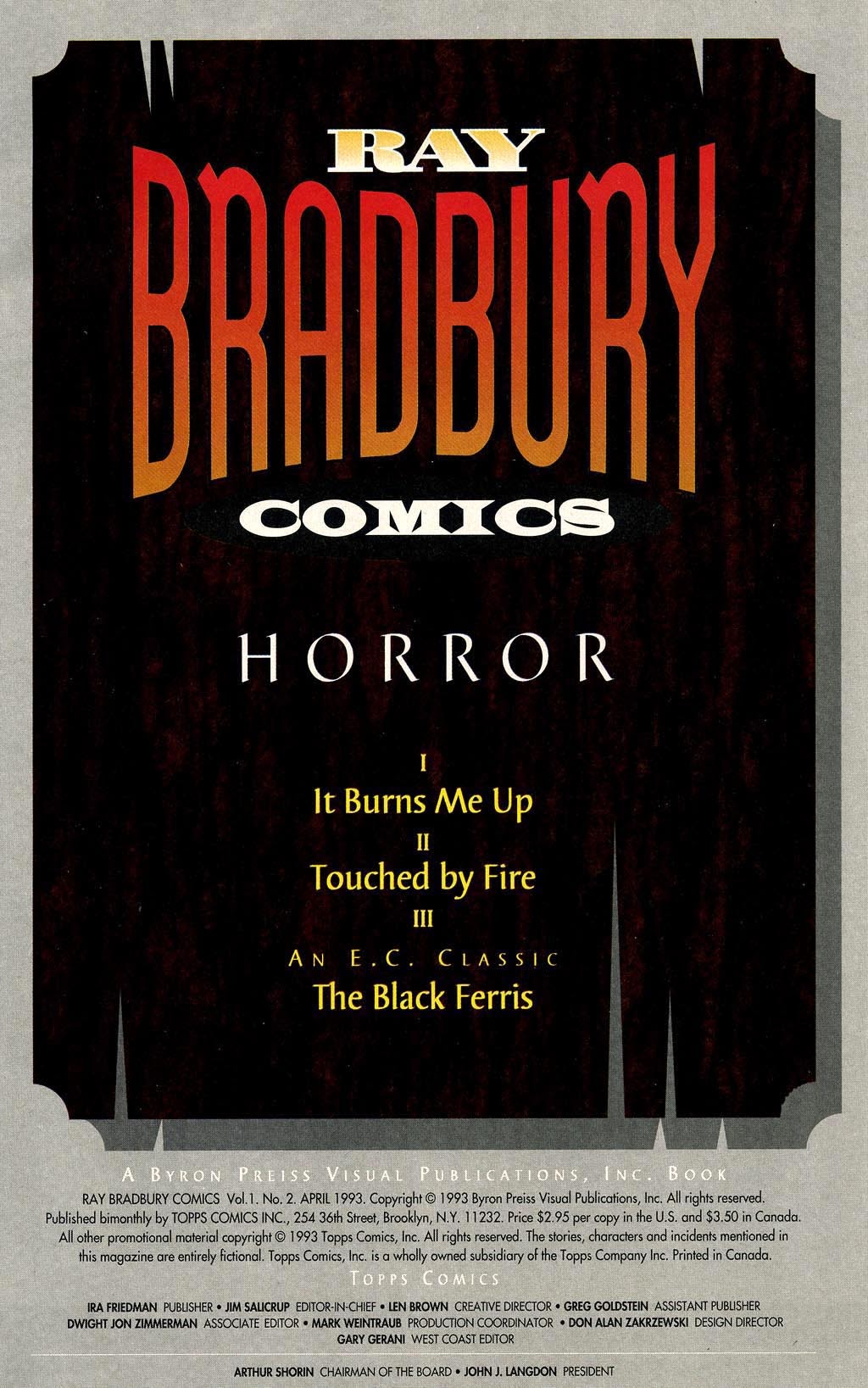 Read online Ray Bradbury Comics comic -  Issue #2 - 2
