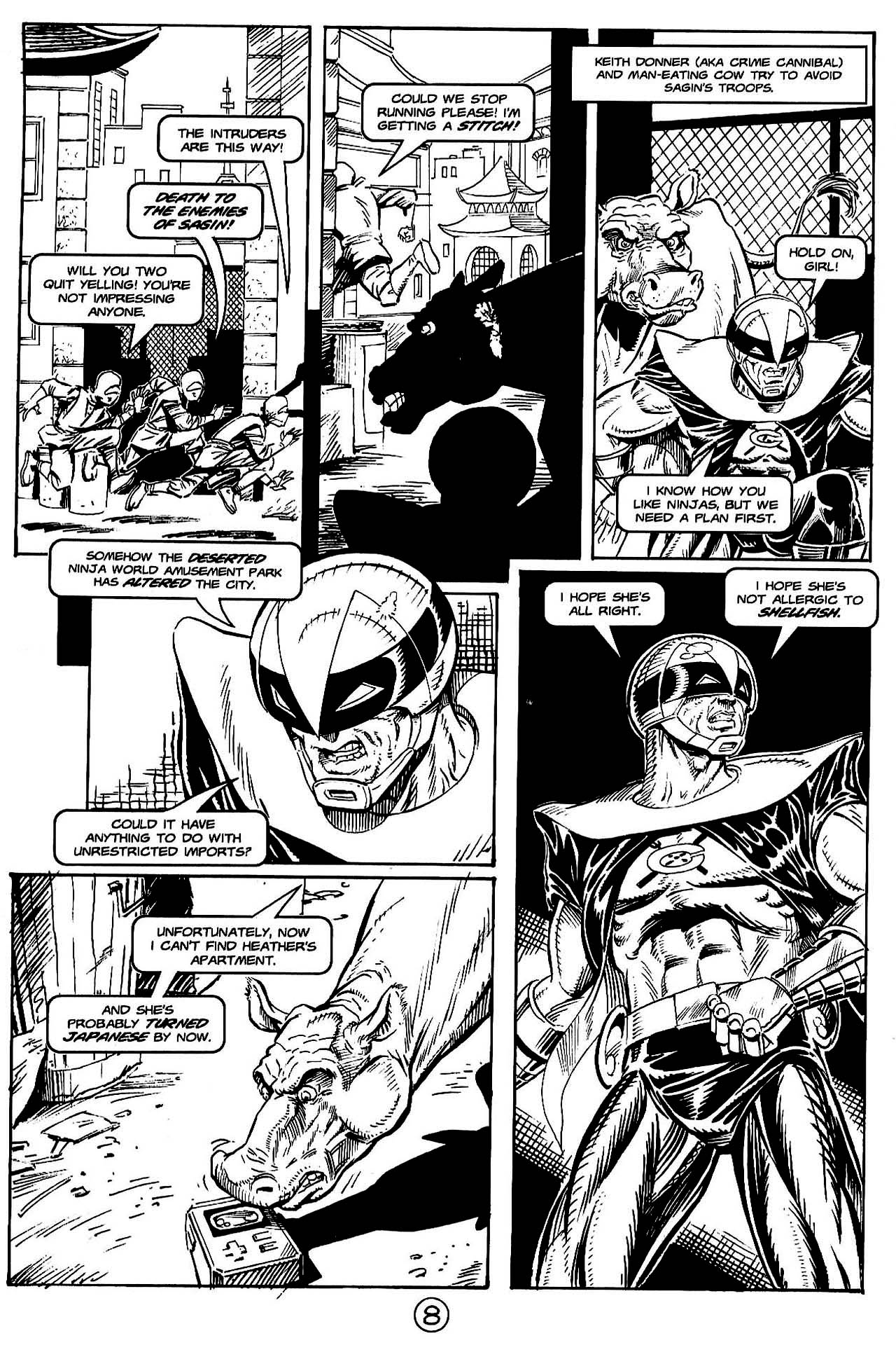 Read online Paul the Samurai (1992) comic -  Issue #10 - 10