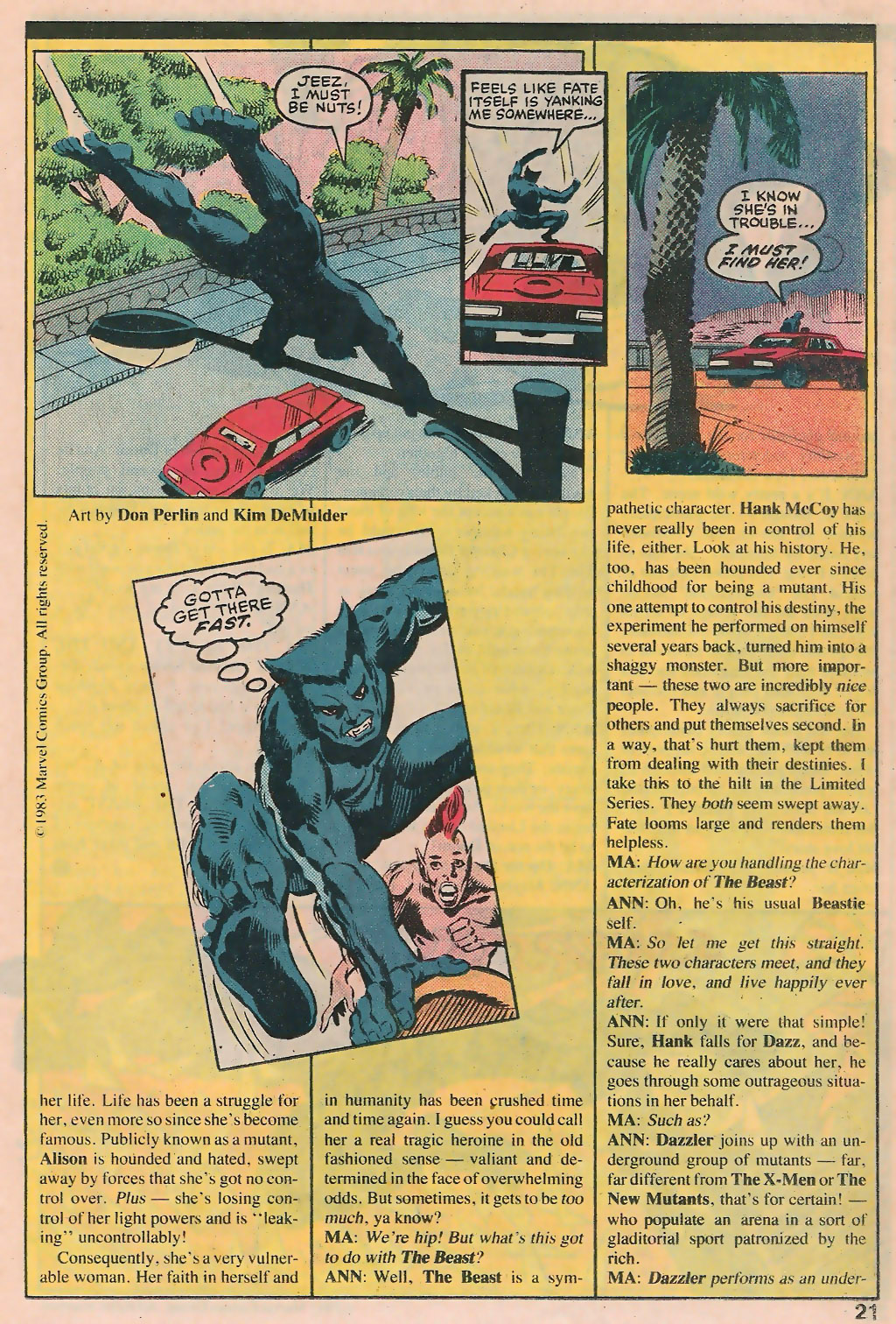 Read online Marvel Age comic -  Issue #10 - 23