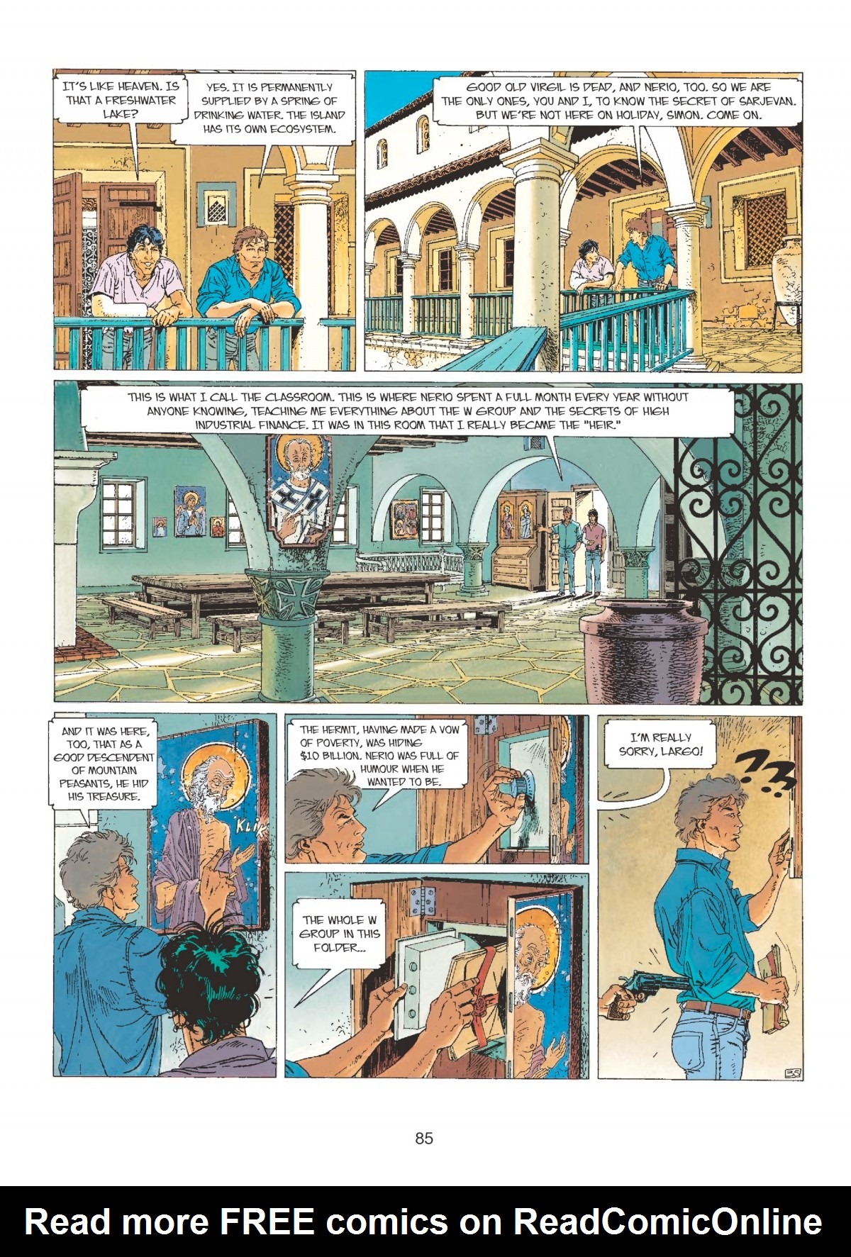 Read online Largo Winch comic -  Issue # TPB 1 - 85