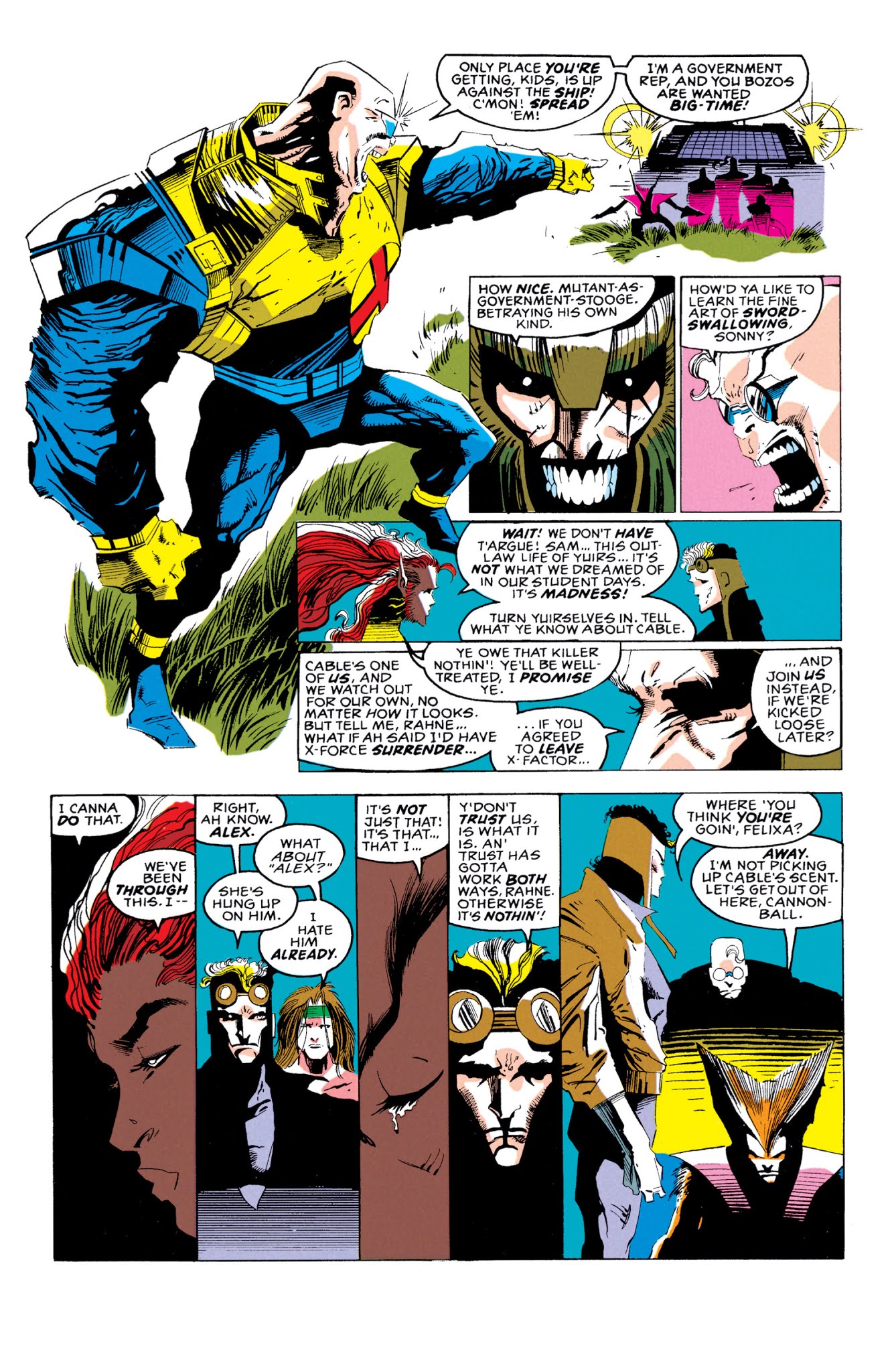 Read online X-Men: X-Cutioner's Song comic -  Issue # TPB - 38