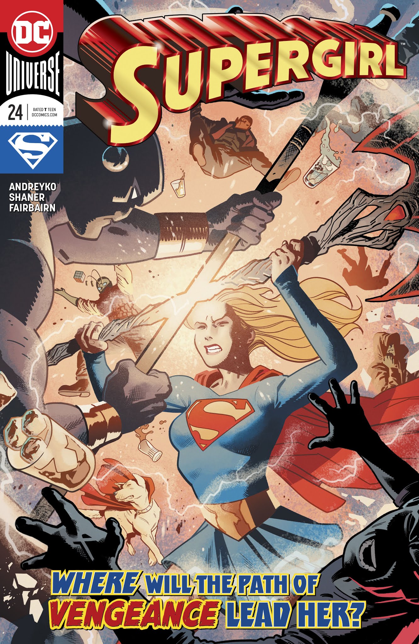 Read online Supergirl (2016) comic -  Issue #24 - 1