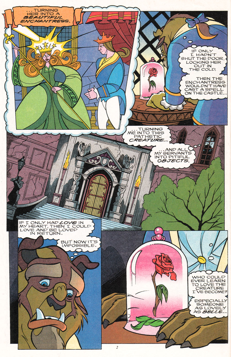 Read online Disney's Beauty and the Beast comic -  Issue #13 - 4