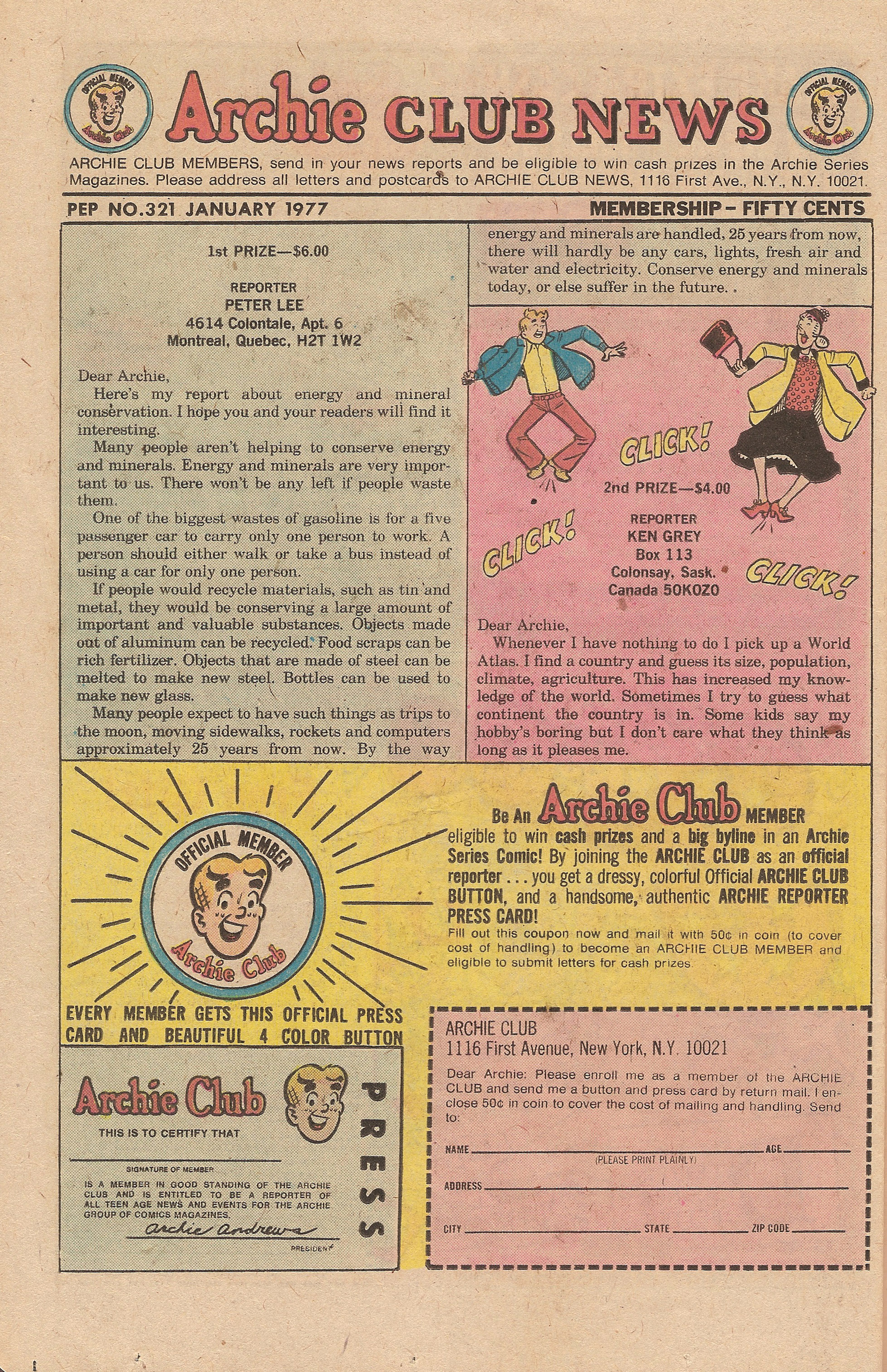 Read online Pep Comics comic -  Issue #321 - 26