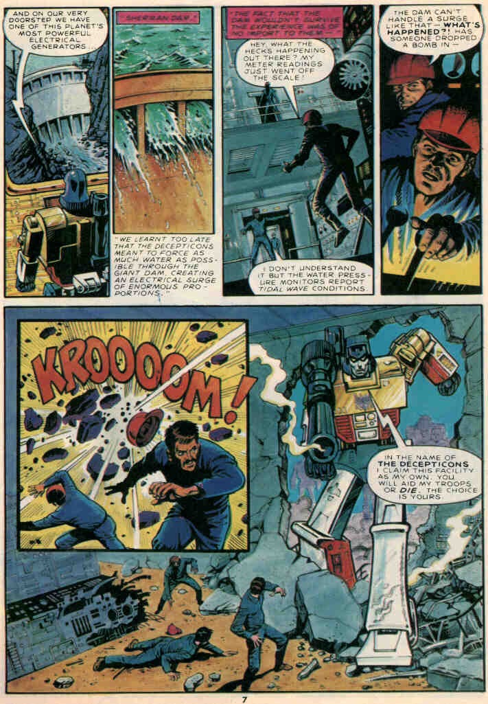 Read online The Transformers (UK) comic -  Issue #29 - 6