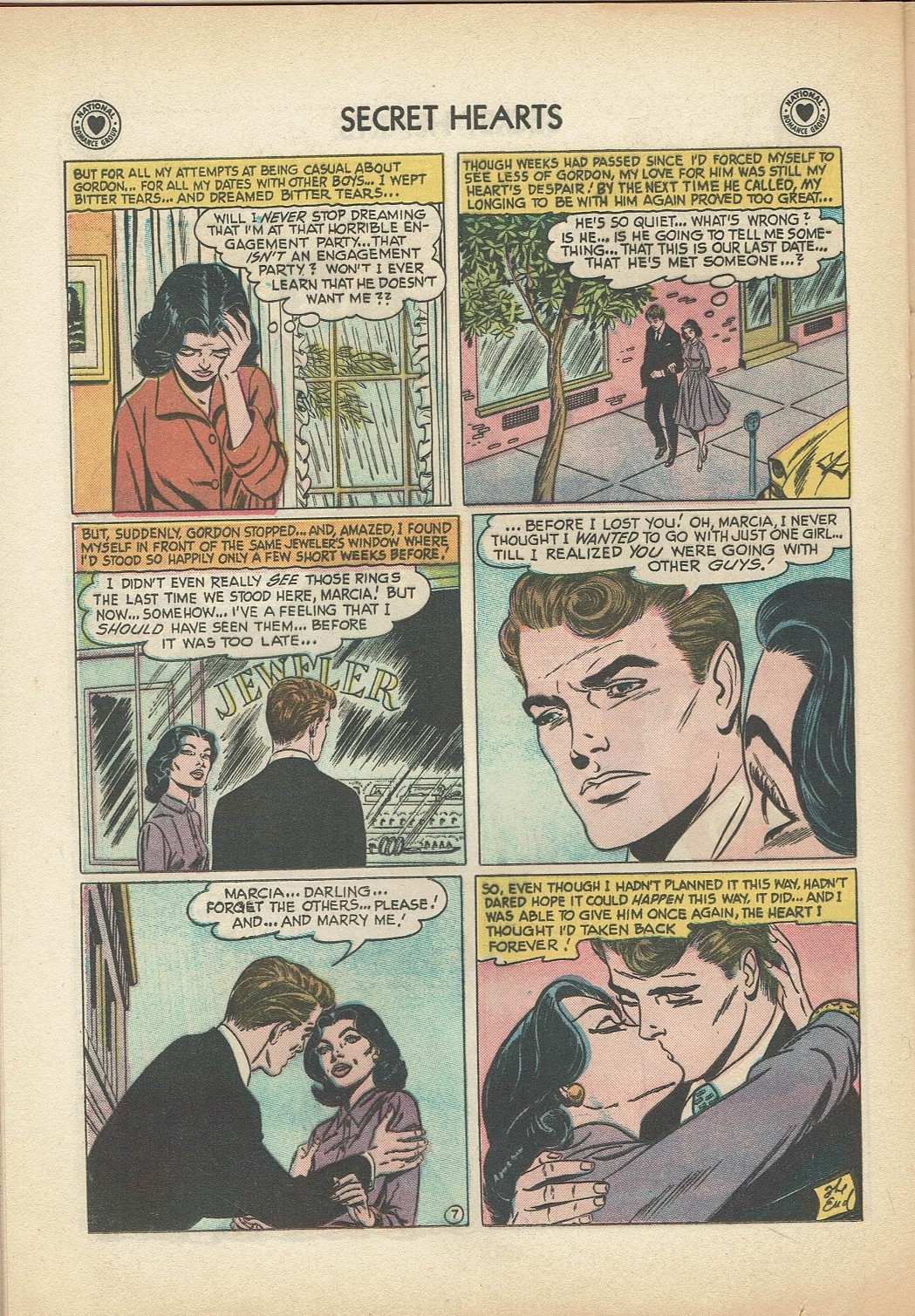 Read online Secret Hearts comic -  Issue #47 - 24