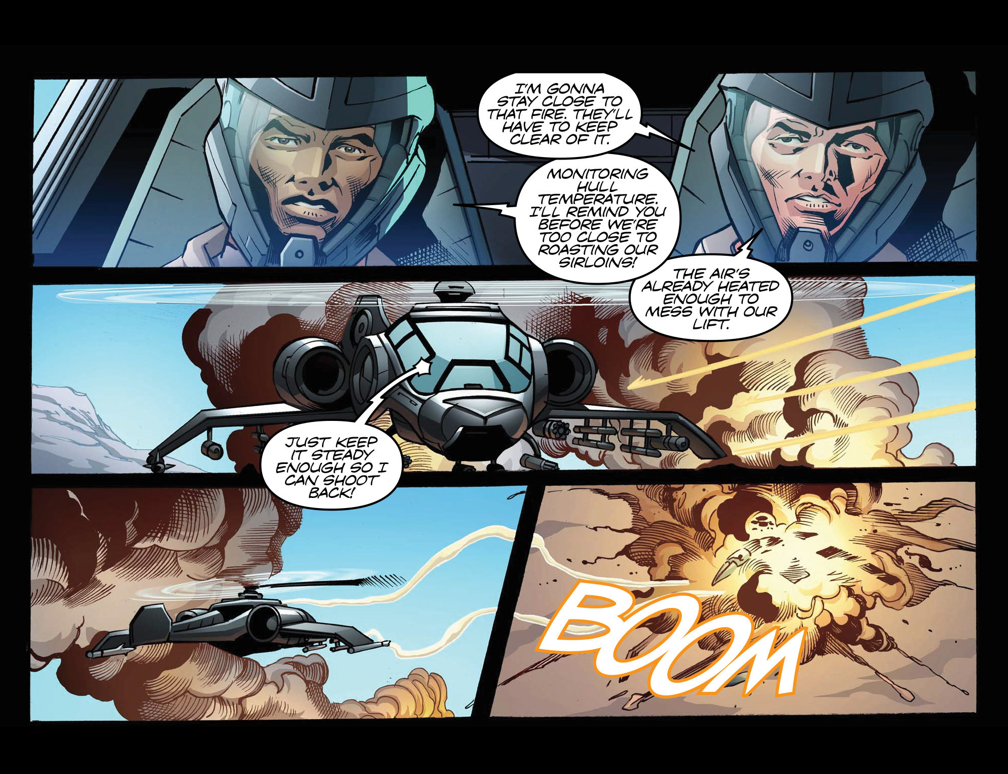 Read online Airwolf Airstrikes comic -  Issue #4 - 19