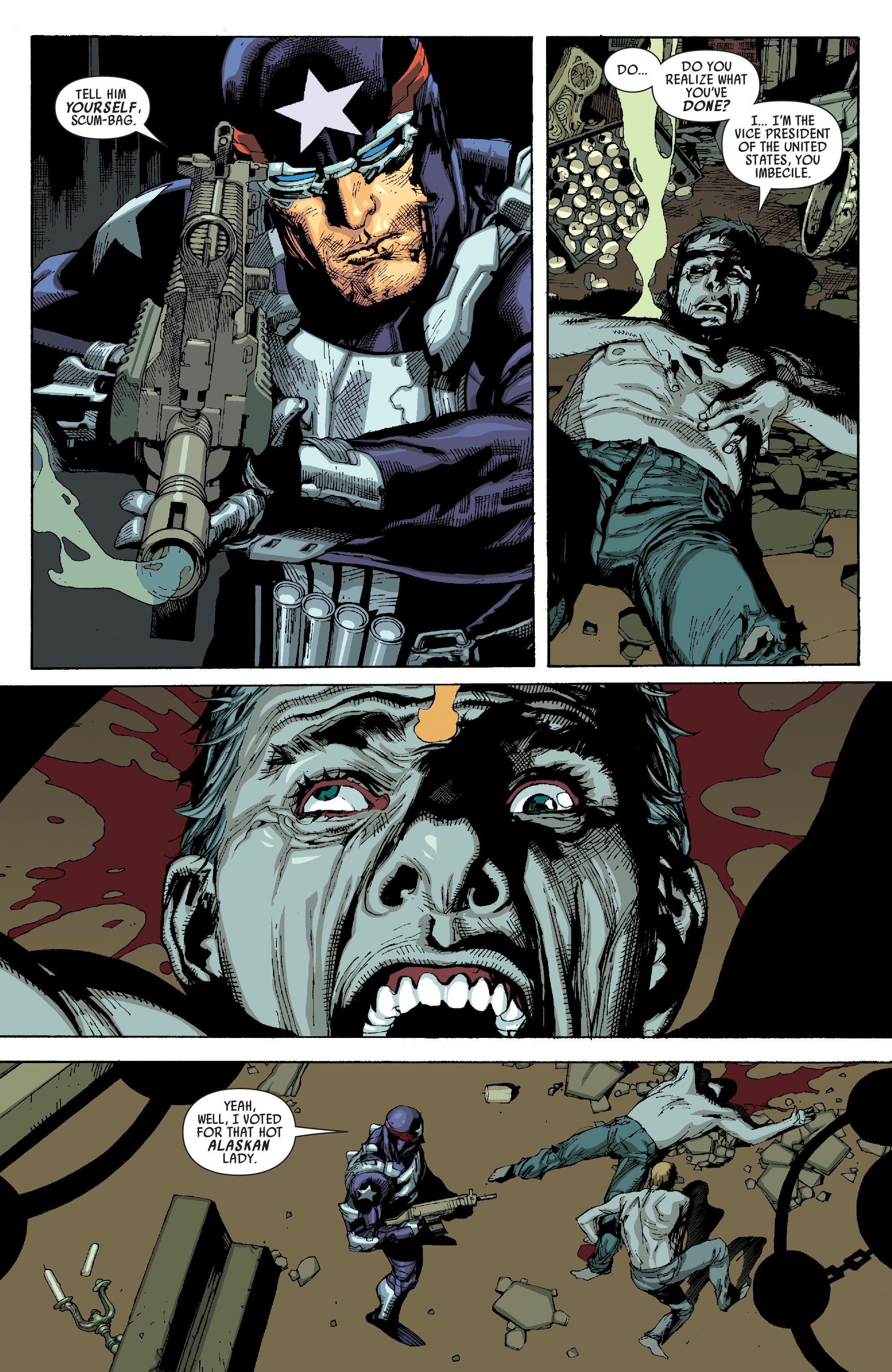 Read online Ultimate Avengers comic -  Issue #12 - 15