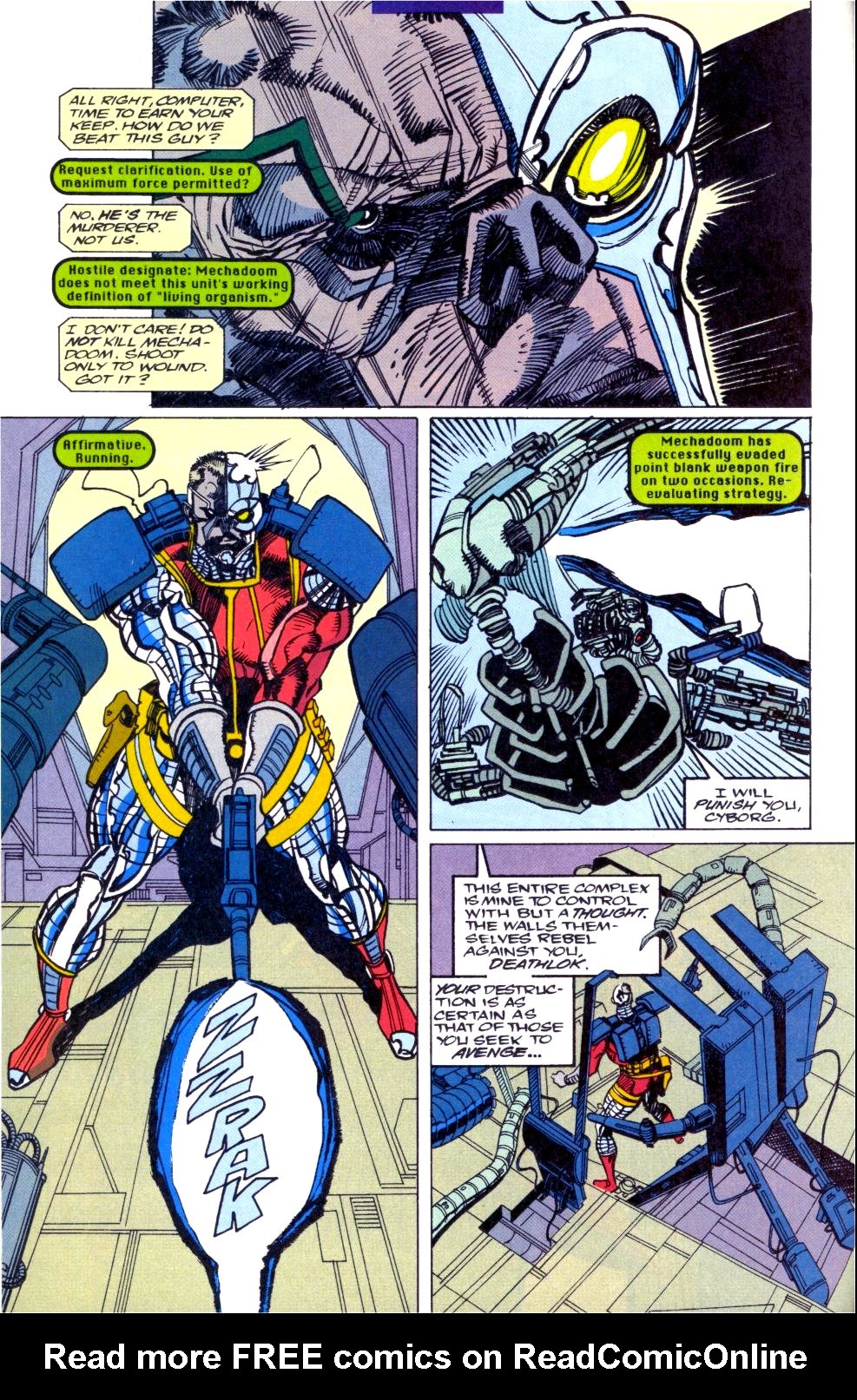 Read online Deathlok (1991) comic -  Issue #5 - 5