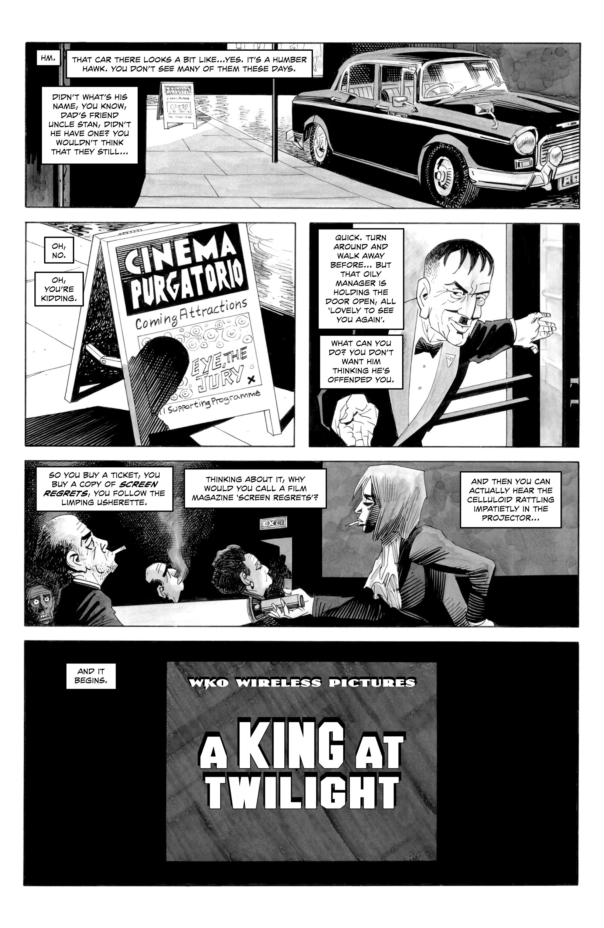 Read online Alan Moore's Cinema Purgatorio comic -  Issue #4 - 5
