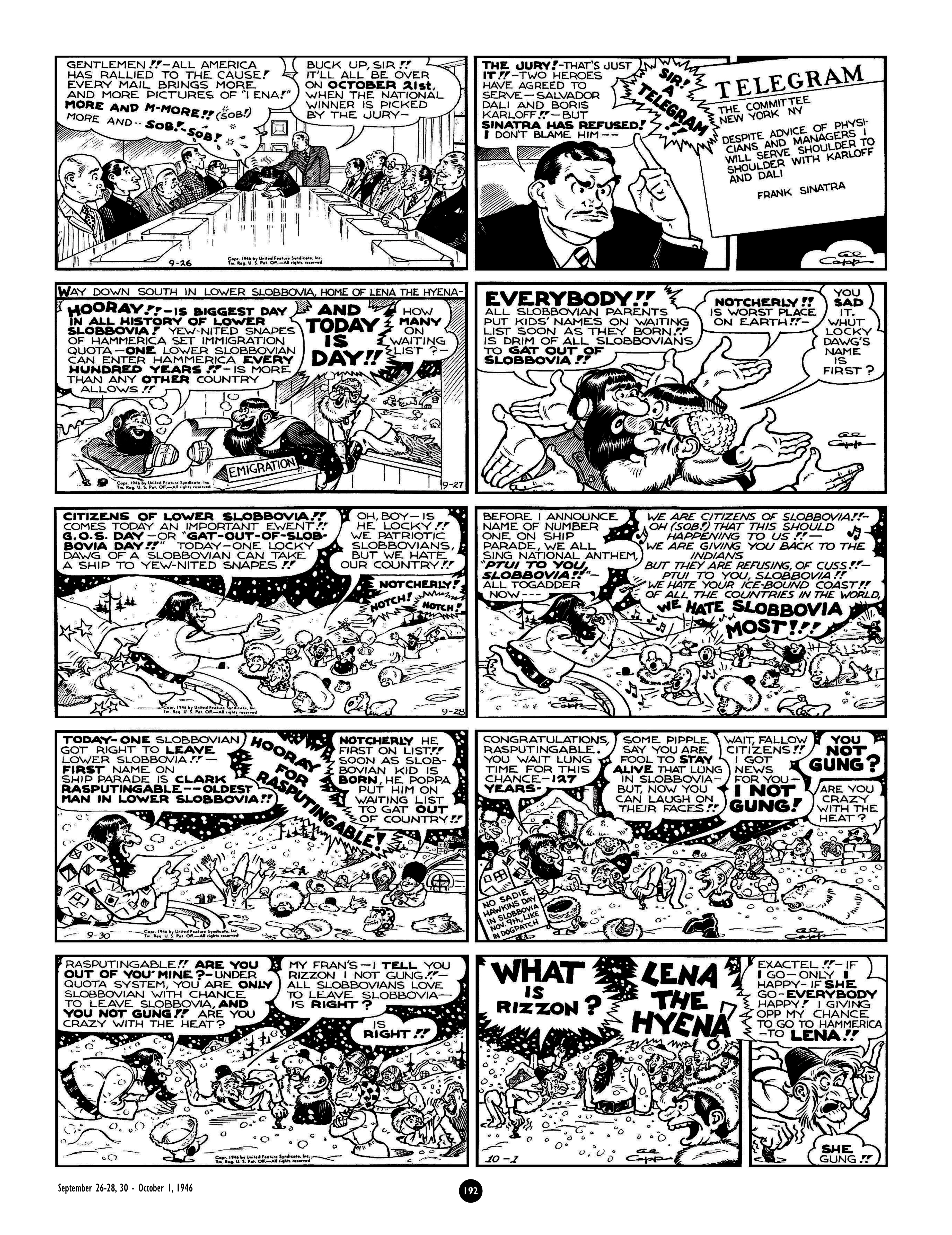 Read online Al Capp's Li'l Abner Complete Daily & Color Sunday Comics comic -  Issue # TPB 6 (Part 2) - 93