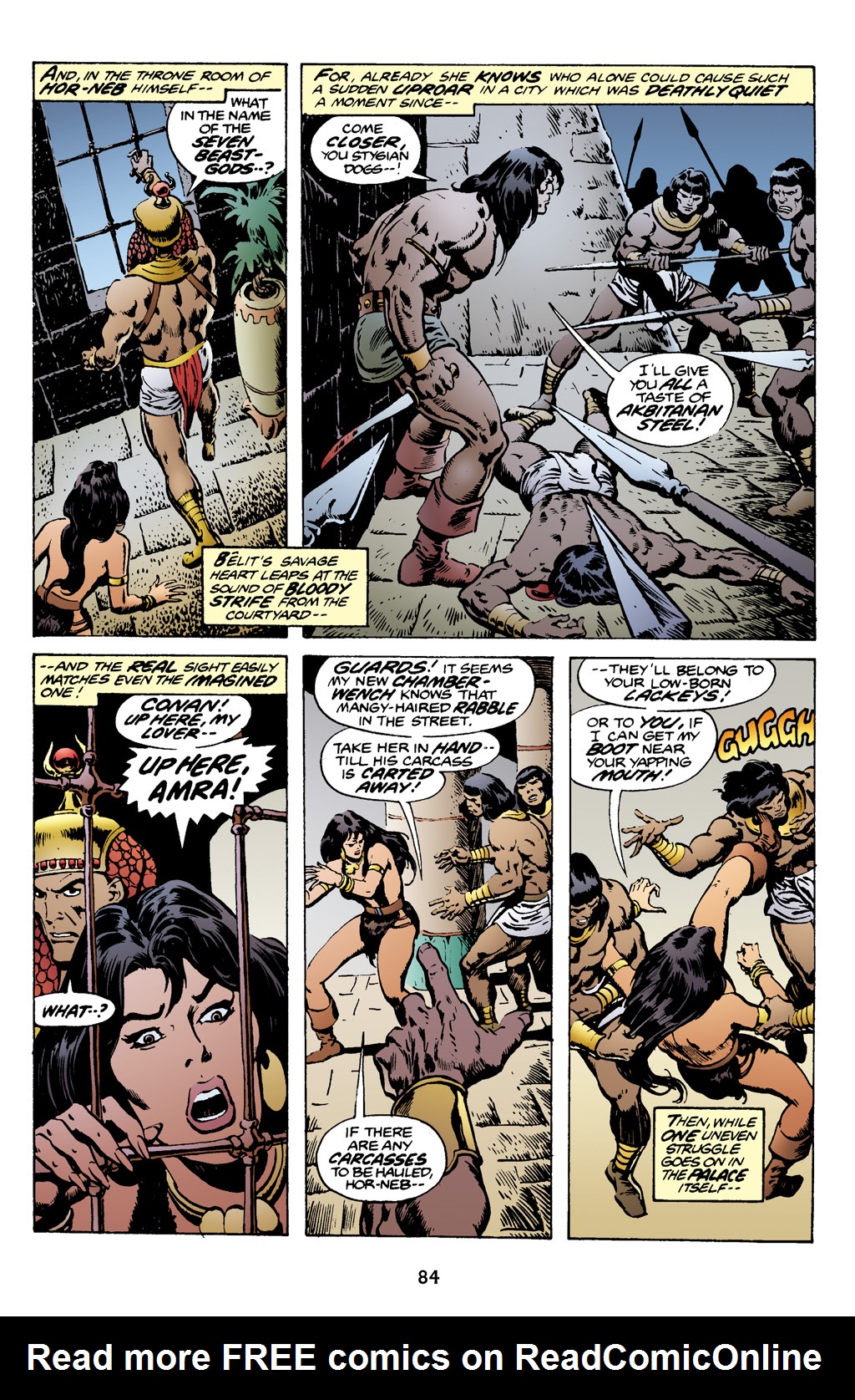 Read online The Chronicles of Conan comic -  Issue # TPB 10 (Part 1) - 84
