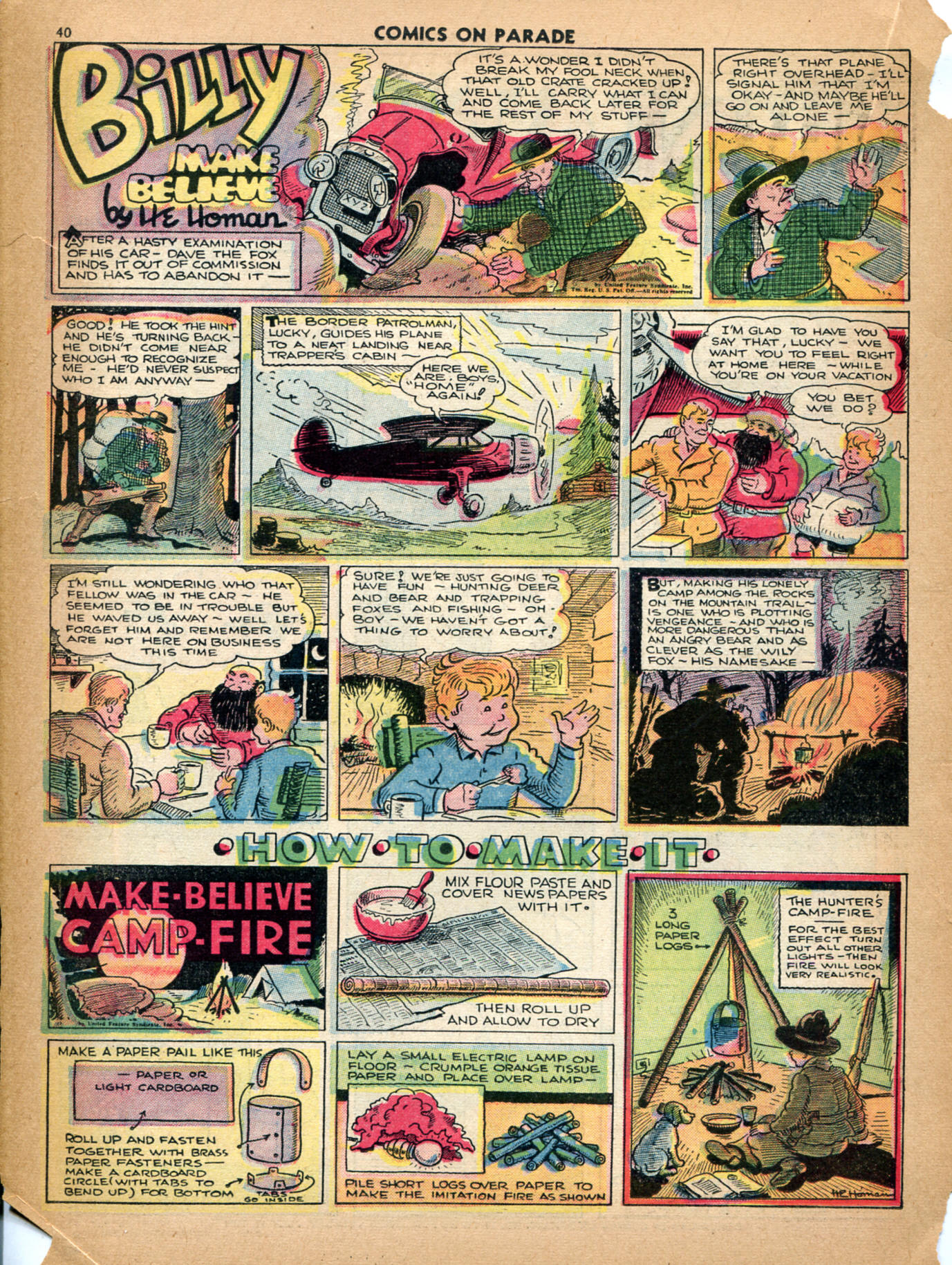 Read online Comics on Parade comic -  Issue #16 - 30