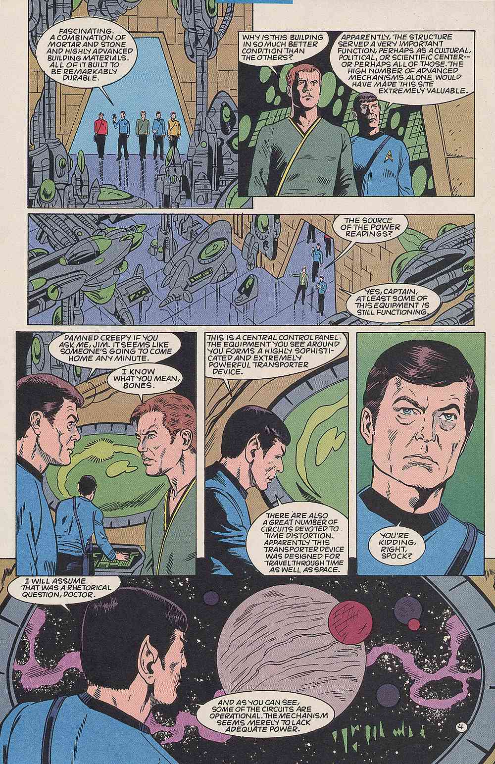 Read online Star Trek (1989) comic -  Issue #62 - 5