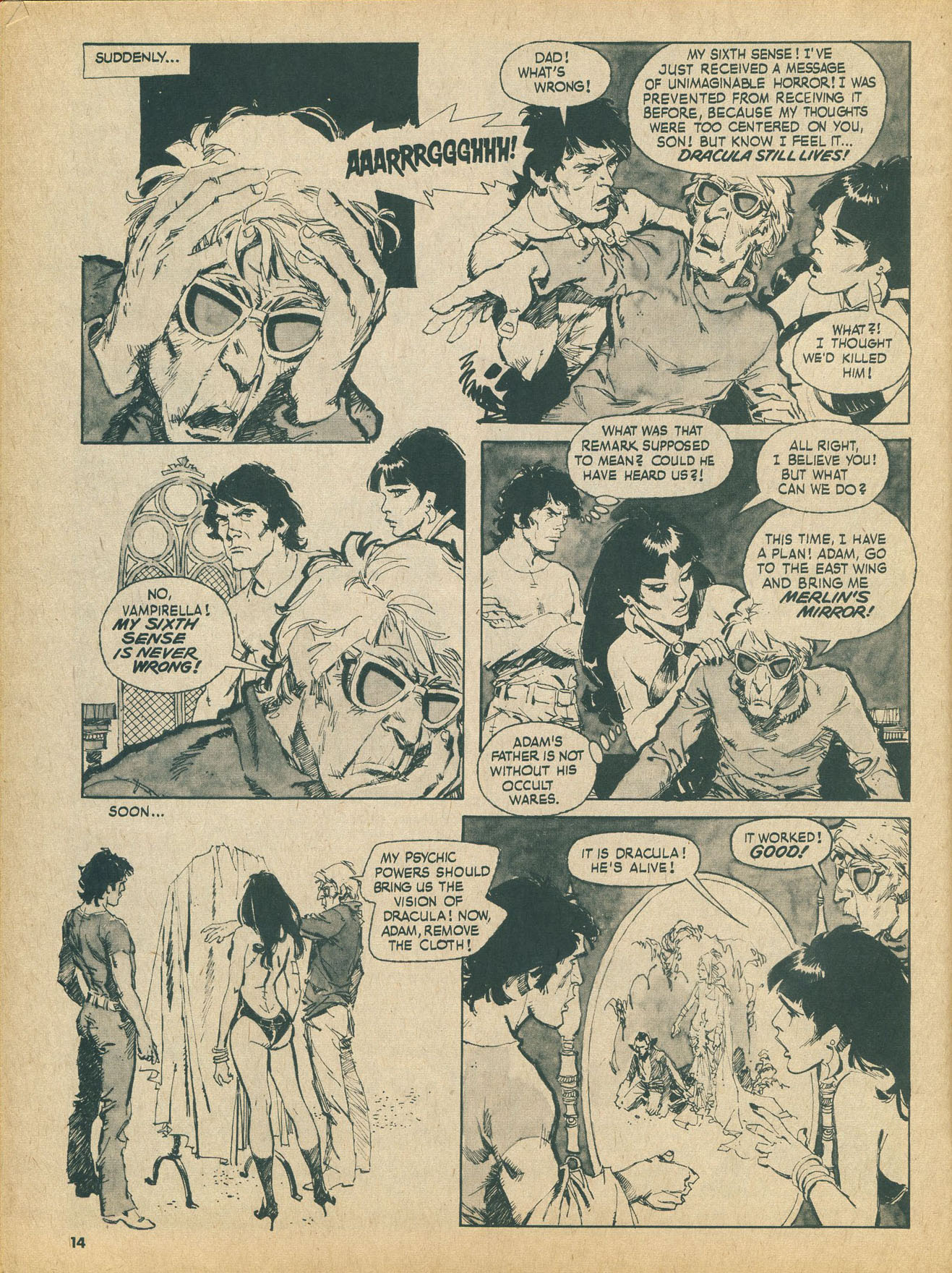 Read online Vampirella (1969) comic -  Issue #18 - 14
