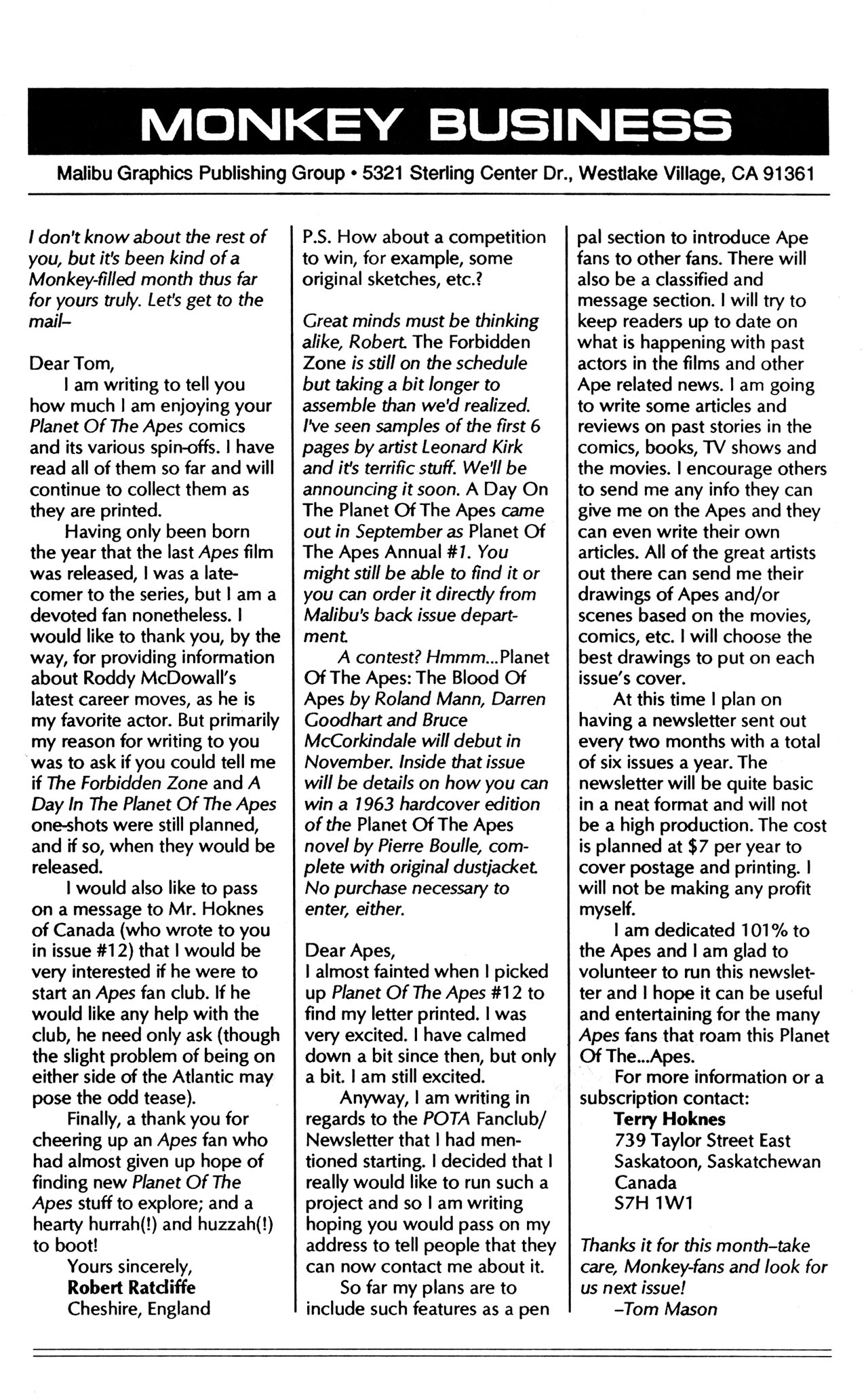Read online Planet of the Apes (1990) comic -  Issue #16 - 31
