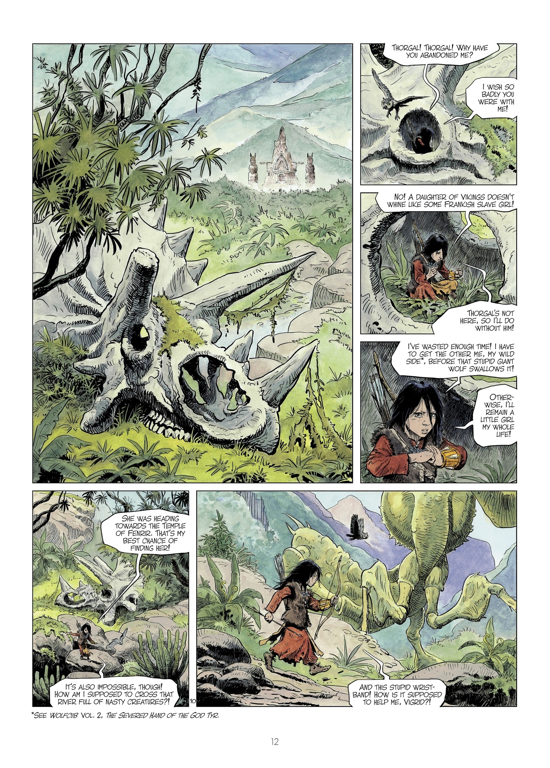 Read online The World of Thorgal: Wolfcub comic -  Issue #3 - 14