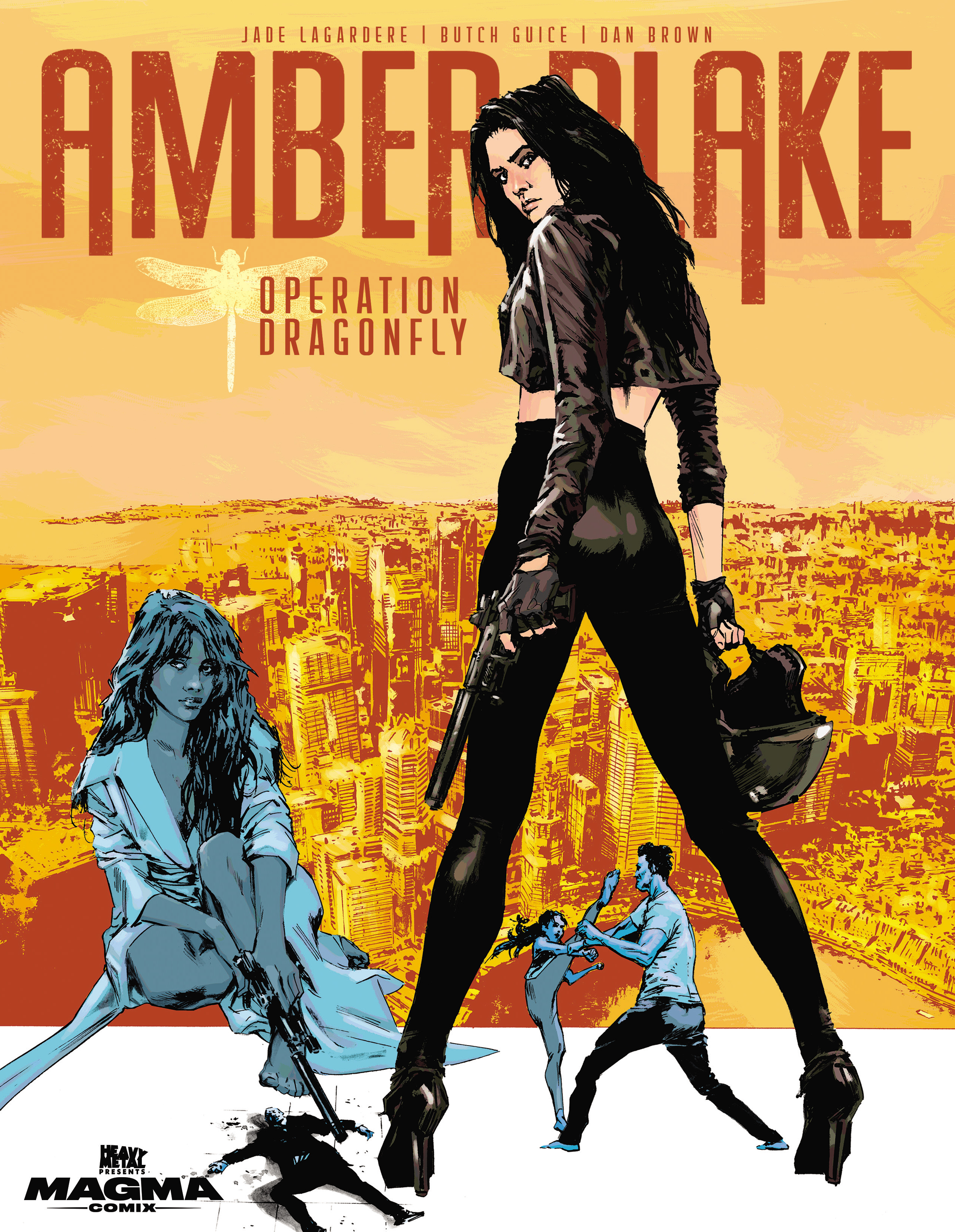 Read online Amber Blake: Operation Dragonfly comic -  Issue # Full - 1