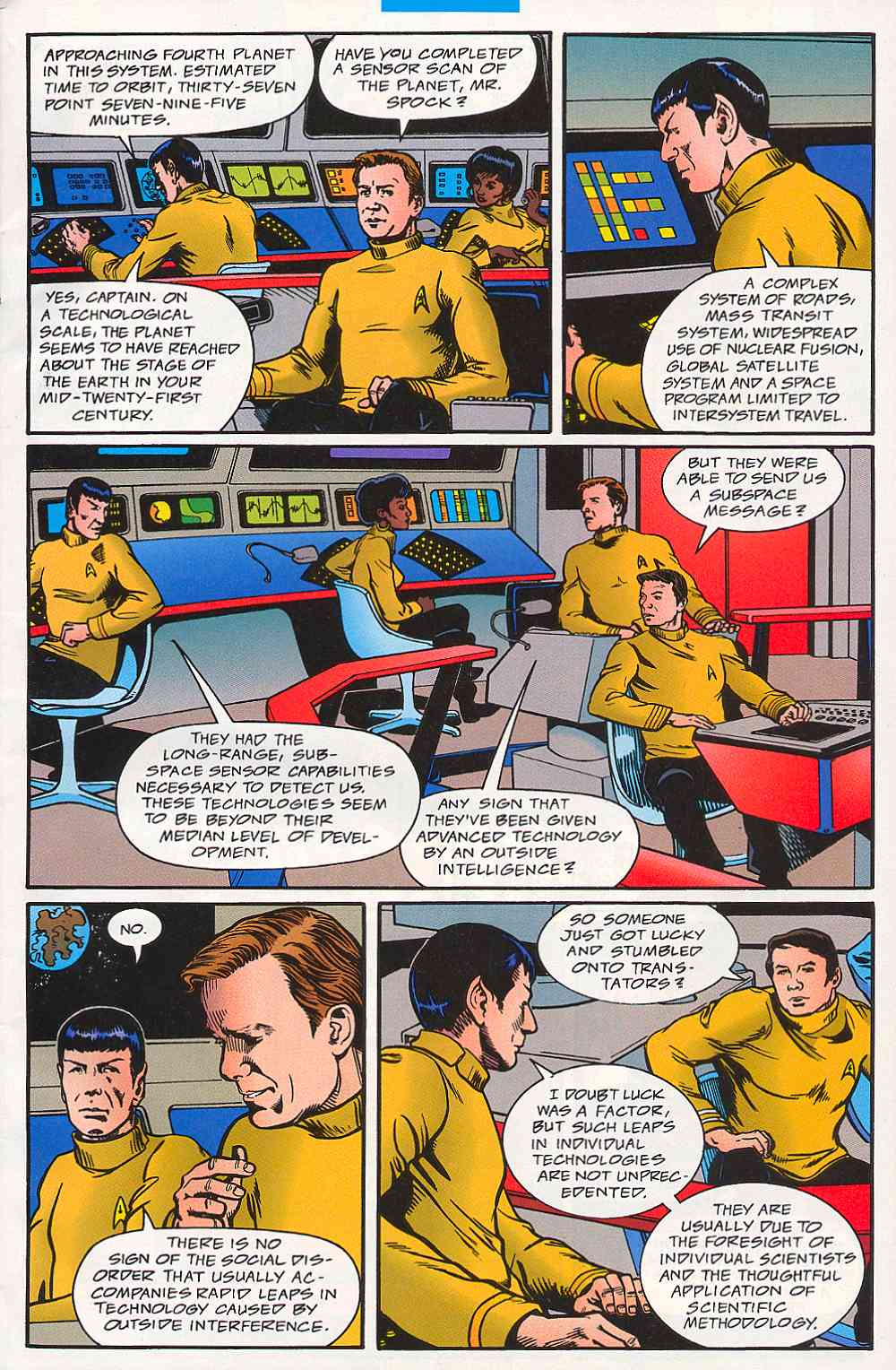 Read online Star Trek (1989) comic -  Issue #76 - 2