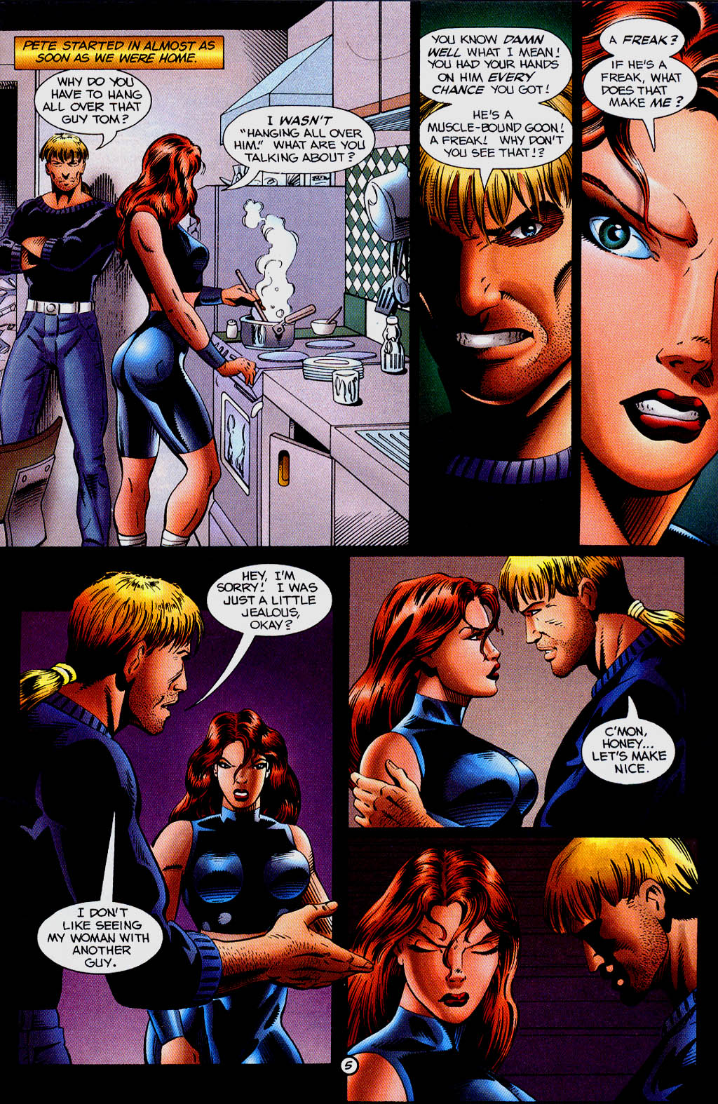 Read online Ultraverse Year Zero: Death of the Squad comic -  Issue #2 - 6