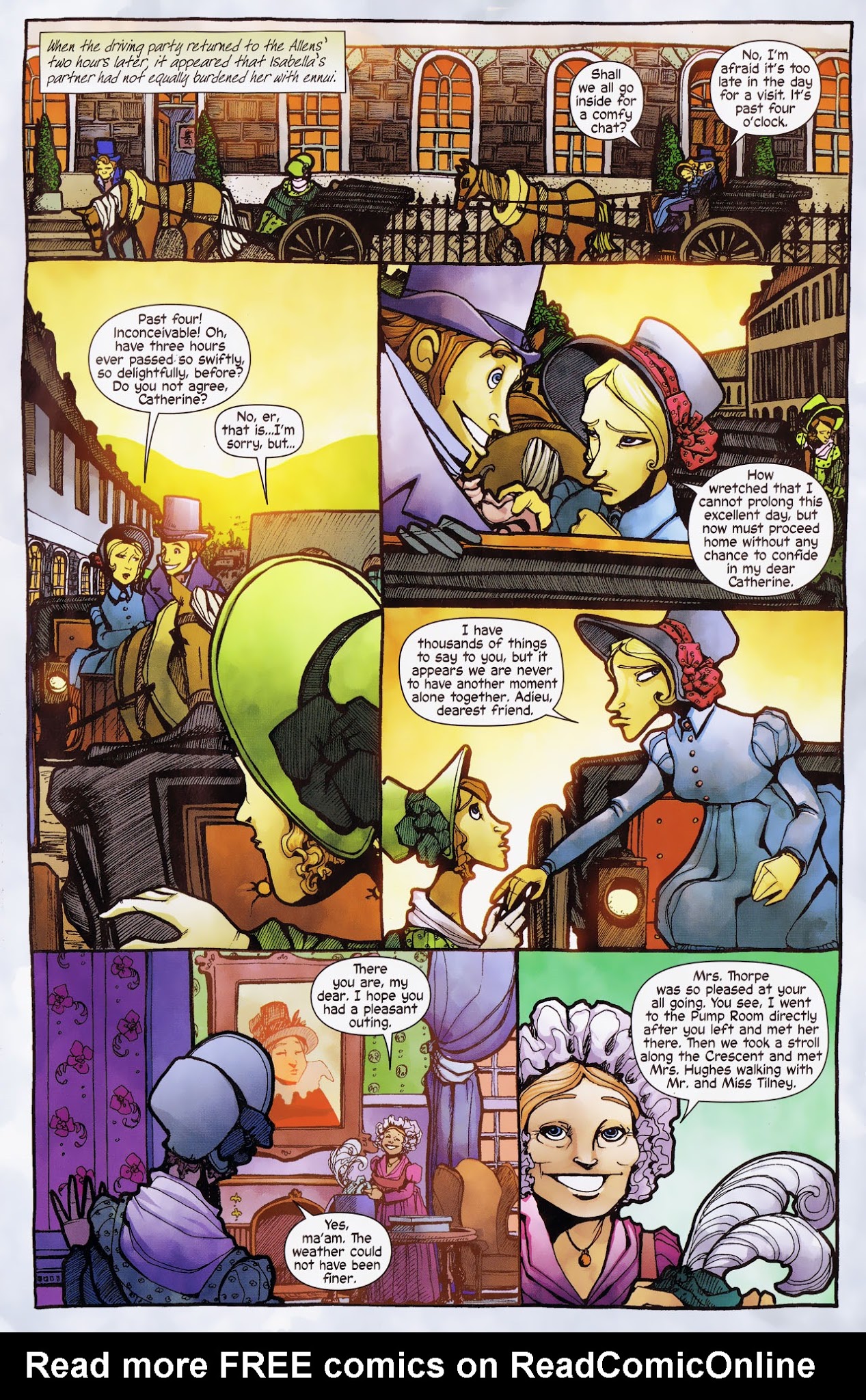 Read online Northanger Abbey comic -  Issue #2 - 6