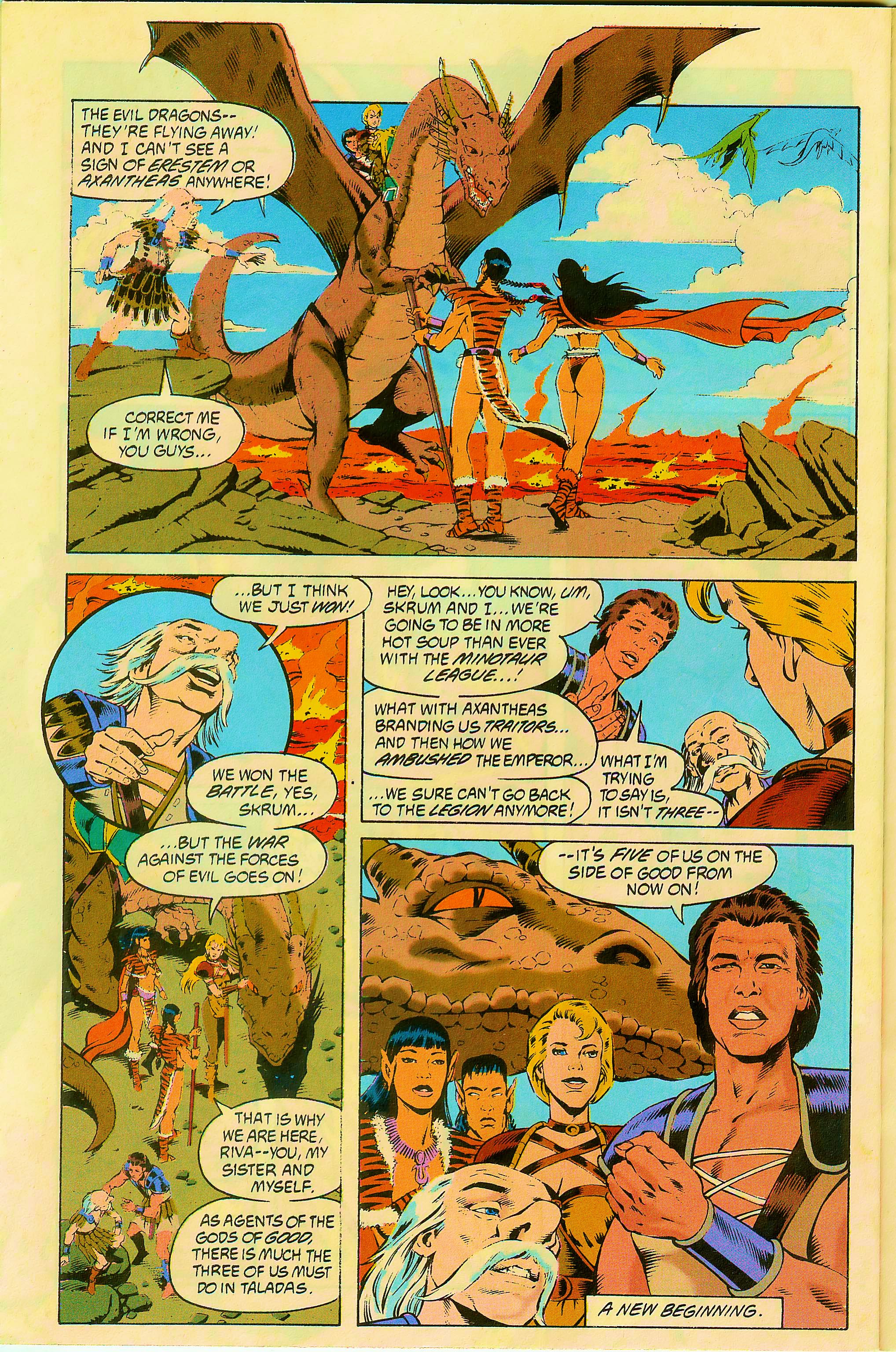 Read online Dragonlance comic -  Issue #25 - 26