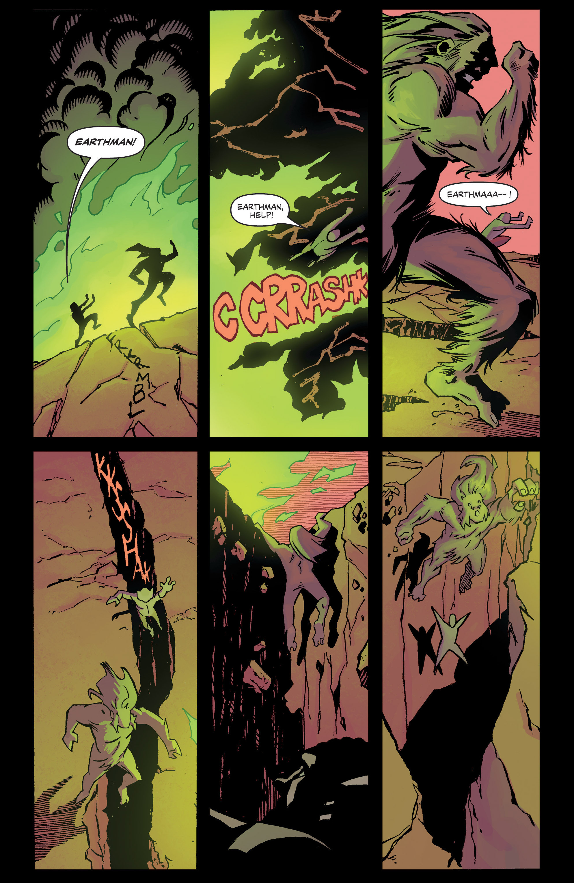 Read online Bigfoot: Sword of the Earthman (2015) comic -  Issue #3 - 9
