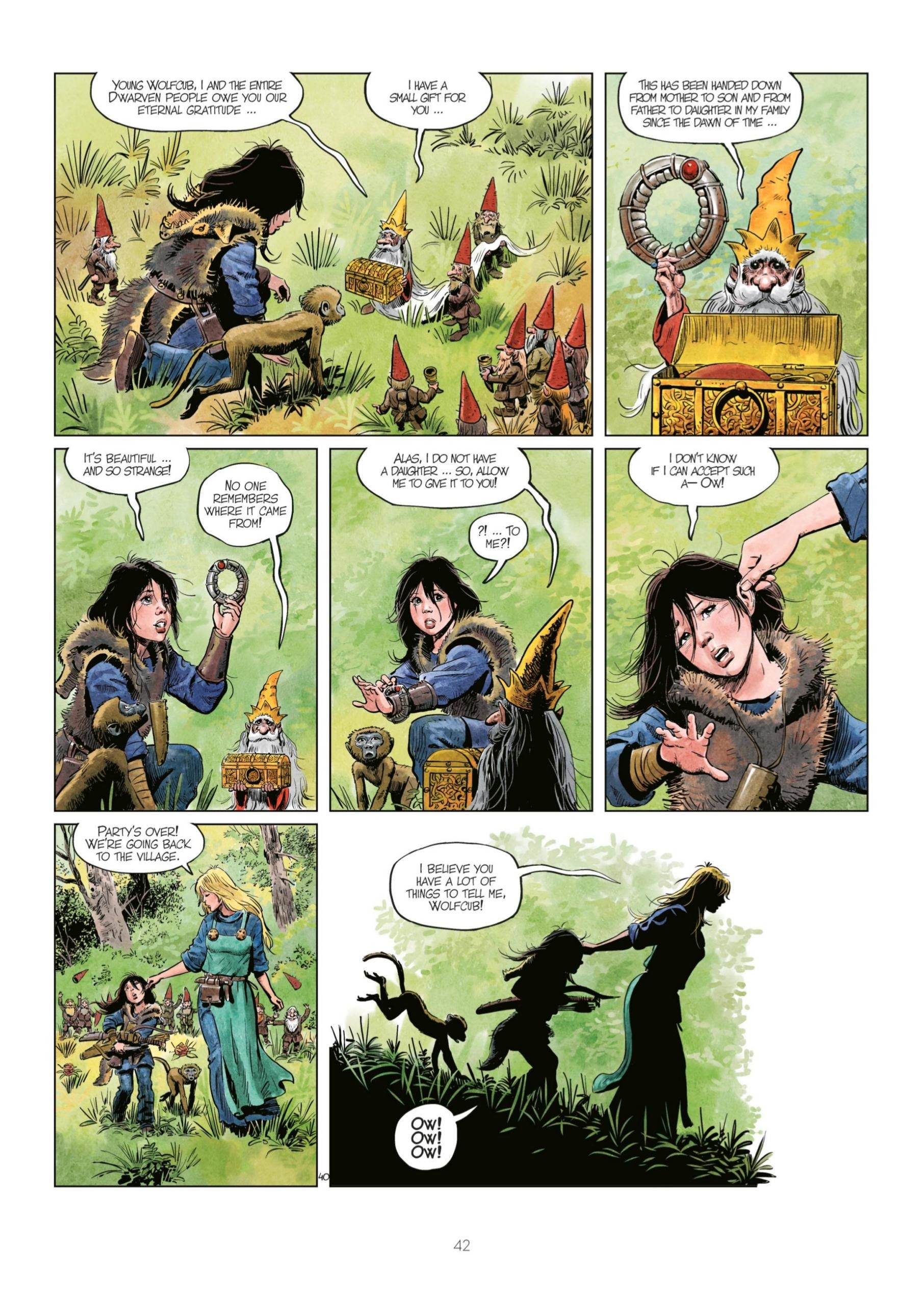 Read online The World of Thorgal: Wolfcub comic -  Issue #7 - 44