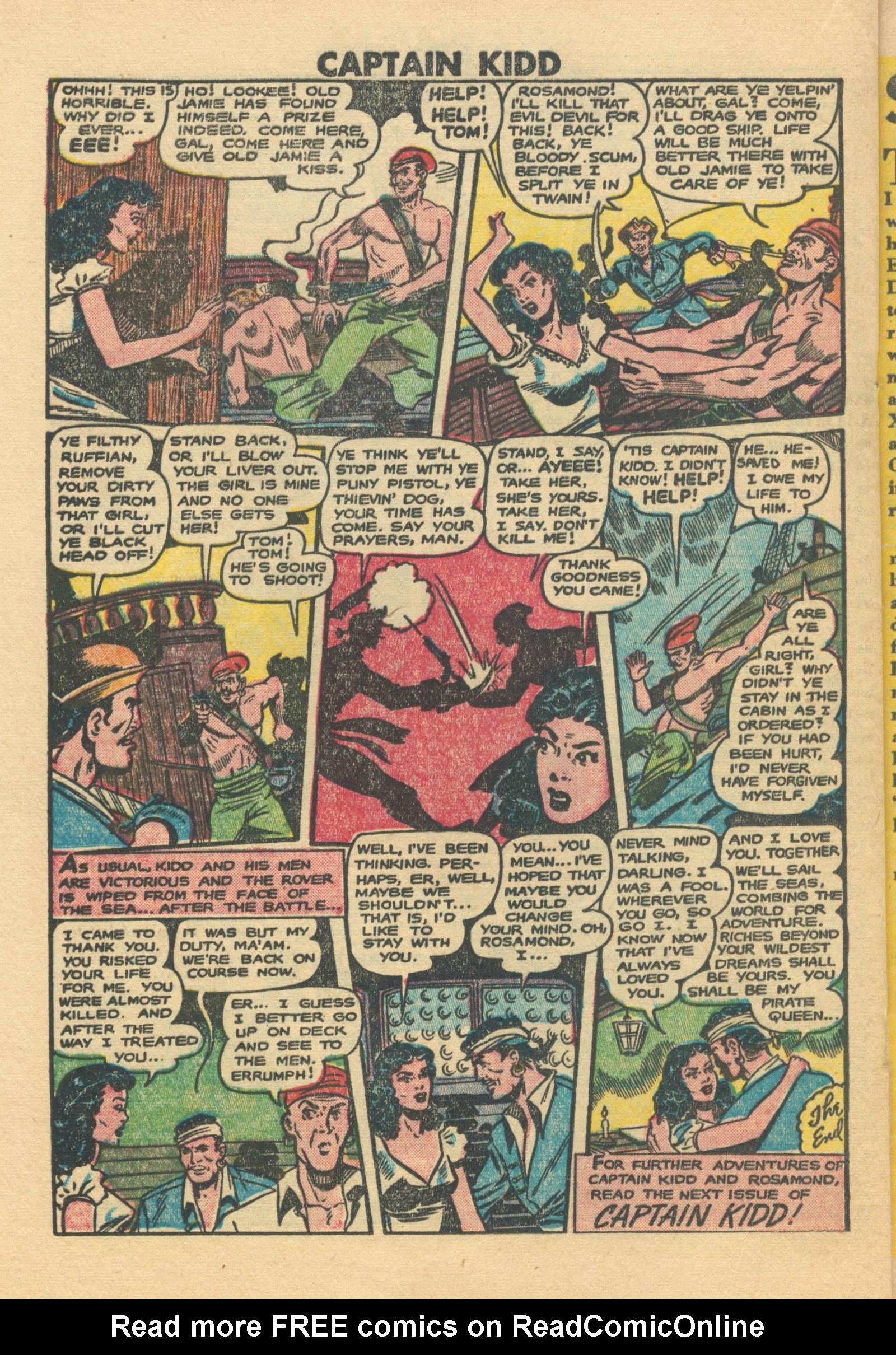 Read online Captain Kidd comic -  Issue #24 - 20