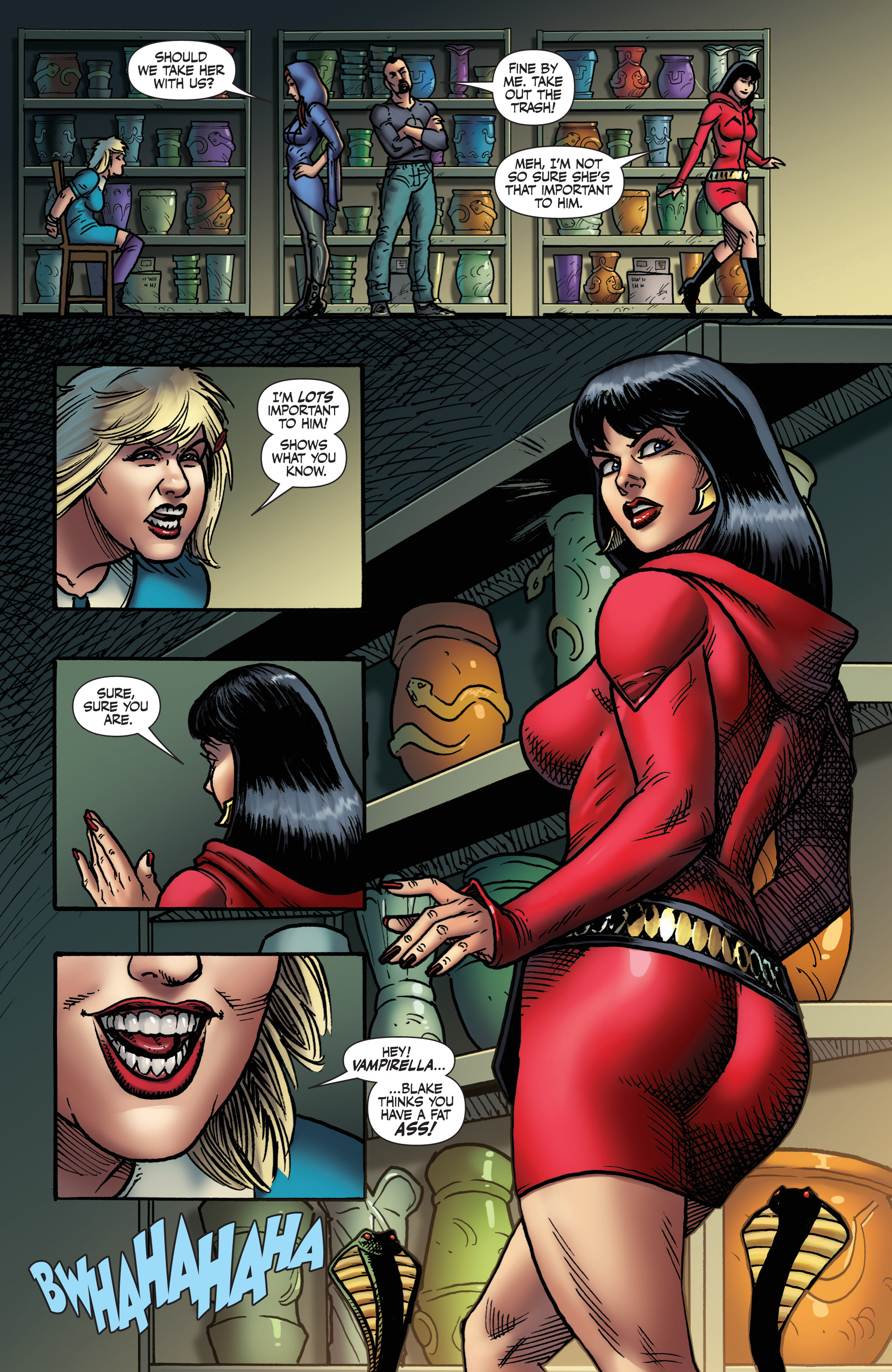 Read online Vampirella: Roses For the Dead comic -  Issue #3 - 11