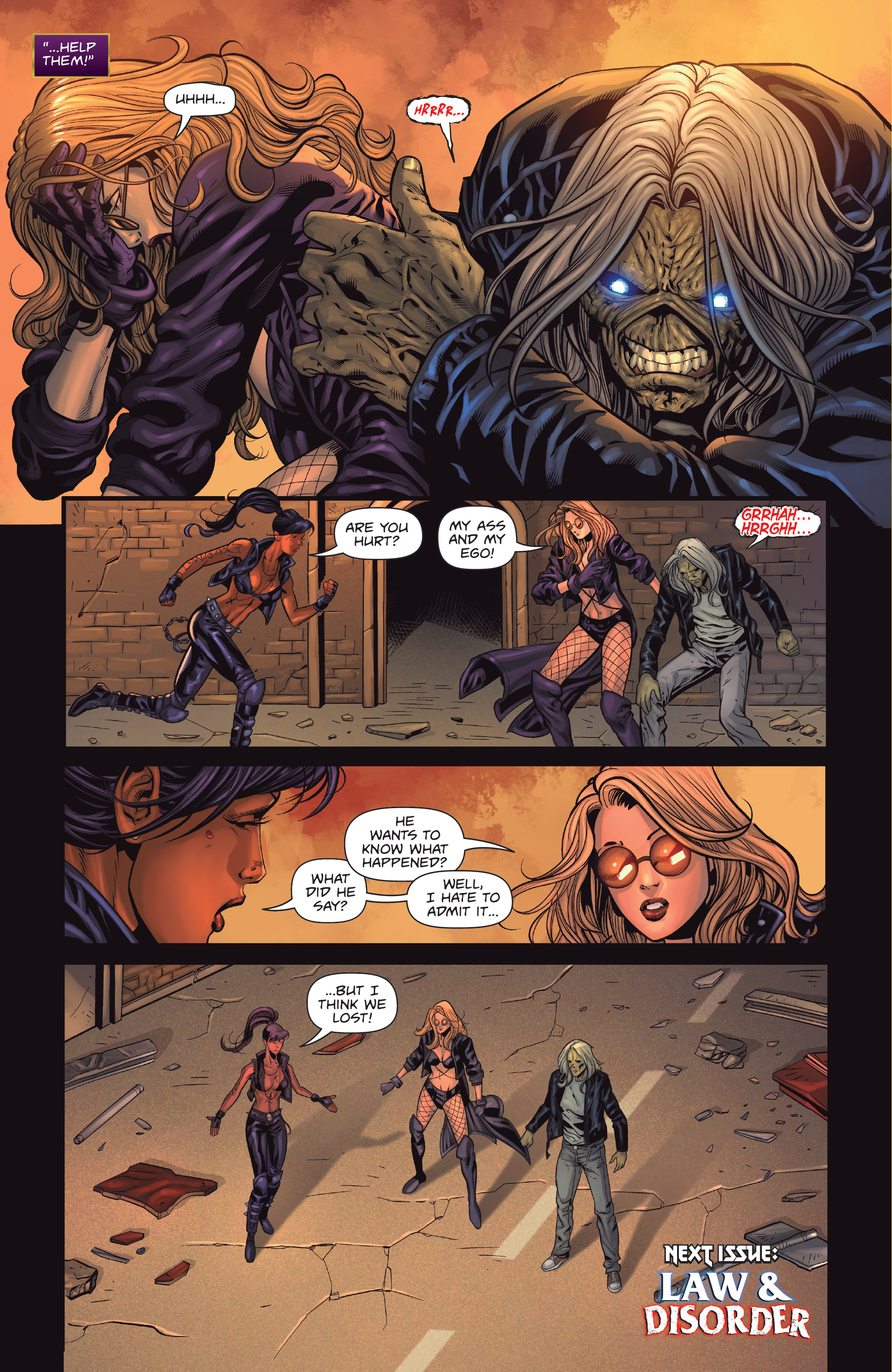 Read online Iron Maiden: Legacy of the Beast - Night City comic -  Issue #3 - 27