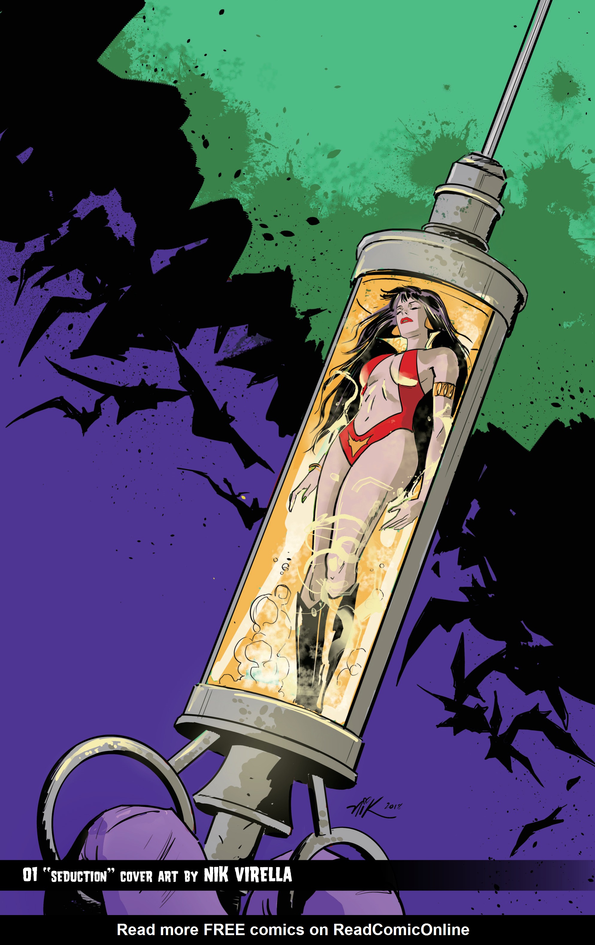 Read online Vampirella vs. Reanimator comic -  Issue # _TPB - 91