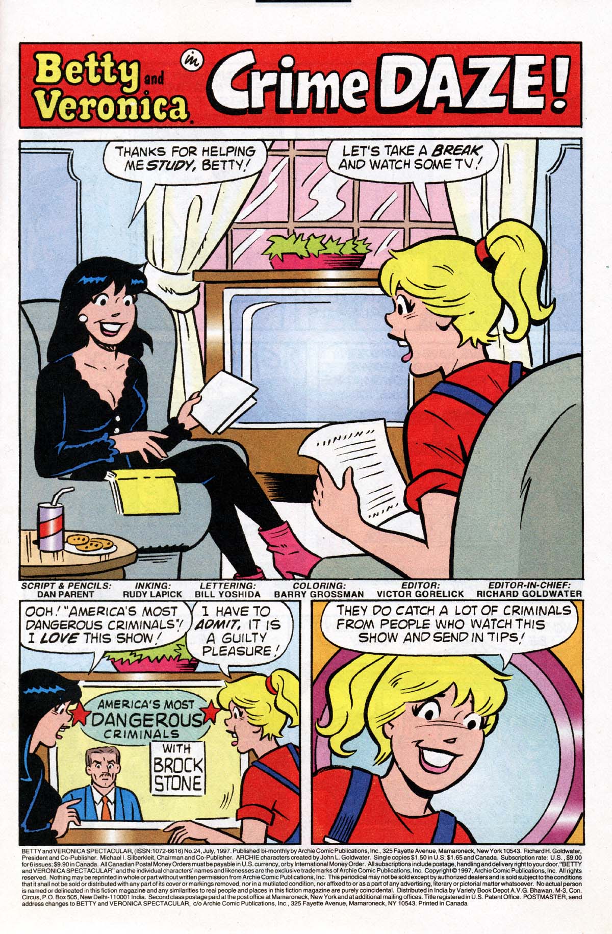 Read online Betty & Veronica Spectacular comic -  Issue #24 - 2