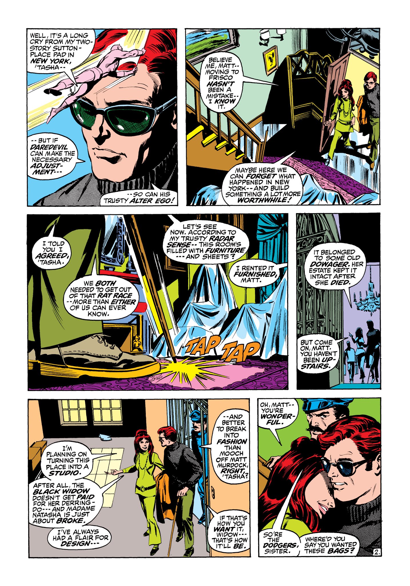 Read online Marvel Masterworks: Daredevil comic -  Issue # TPB 9 (Part 1) - 53