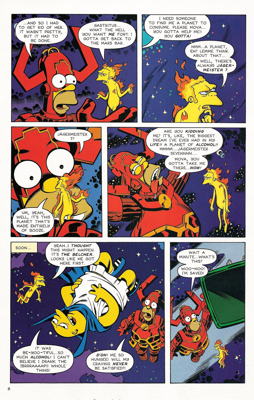 Read online Bongo Comics Presents Simpsons Super Spectacular comic -  Issue #3 - 7