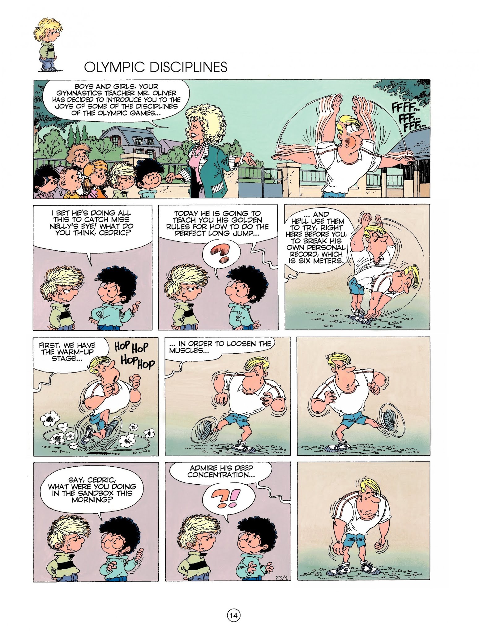 Read online Cedric comic -  Issue #1 - 14