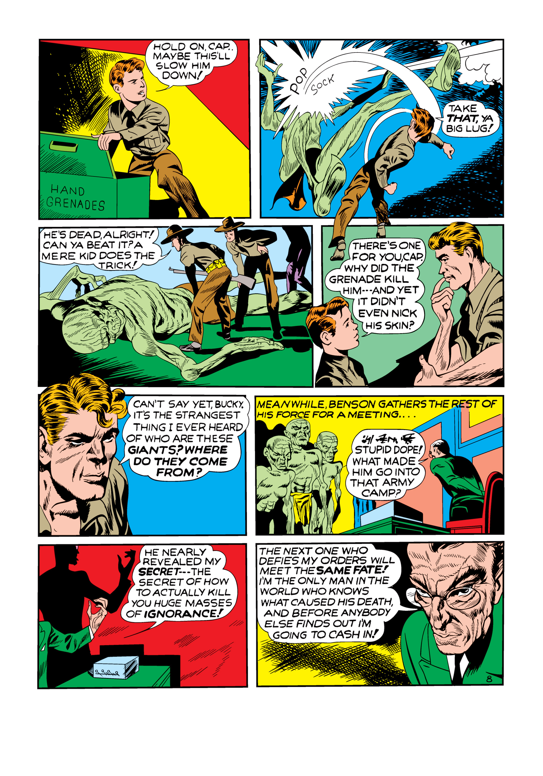 Read online Marvel Masterworks: Golden Age Captain America comic -  Issue # TPB 1 (Part 1) - 85