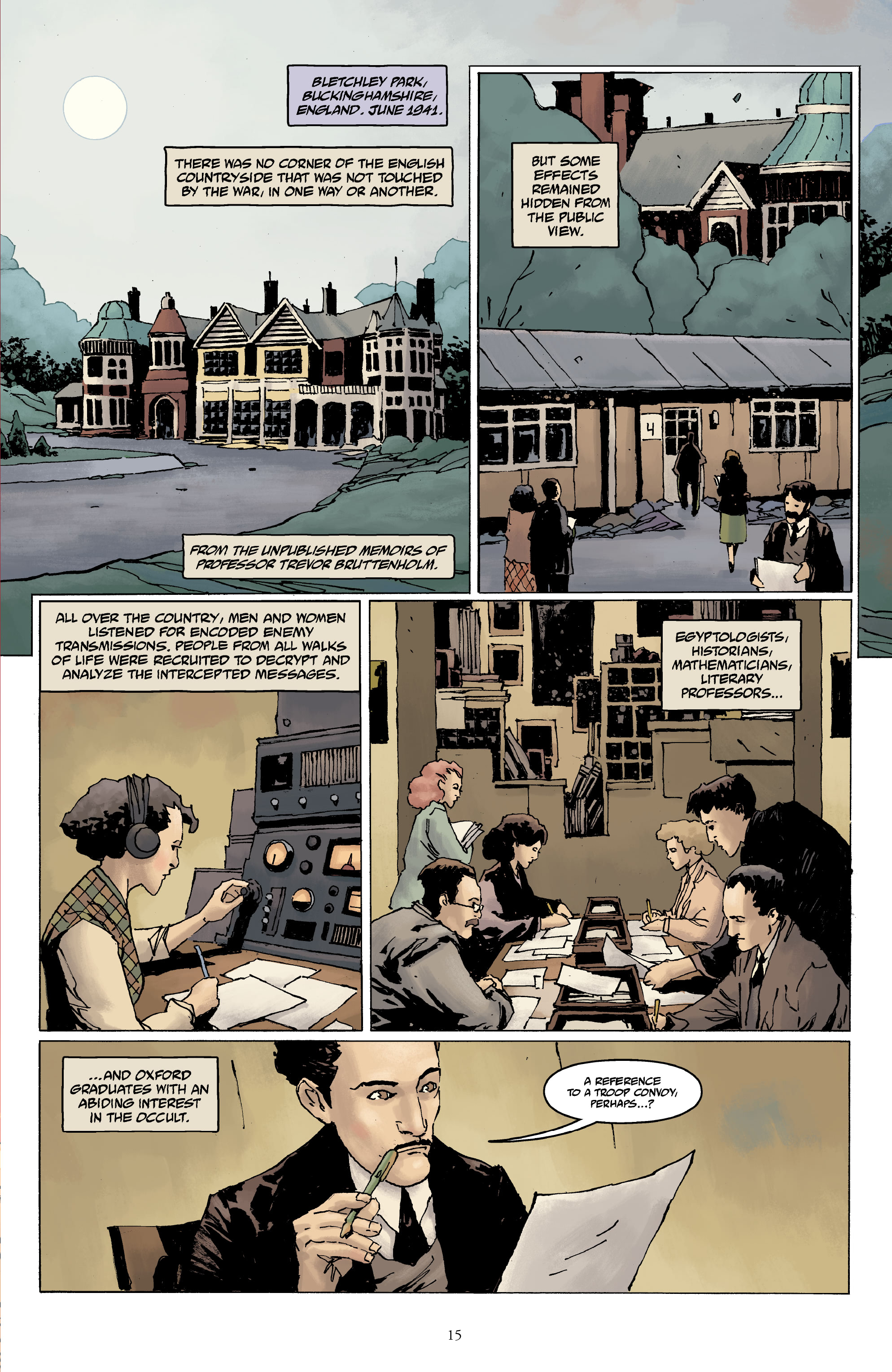 Read online Hellboy Universe: The Secret Histories comic -  Issue # TPB (Part 1) - 15