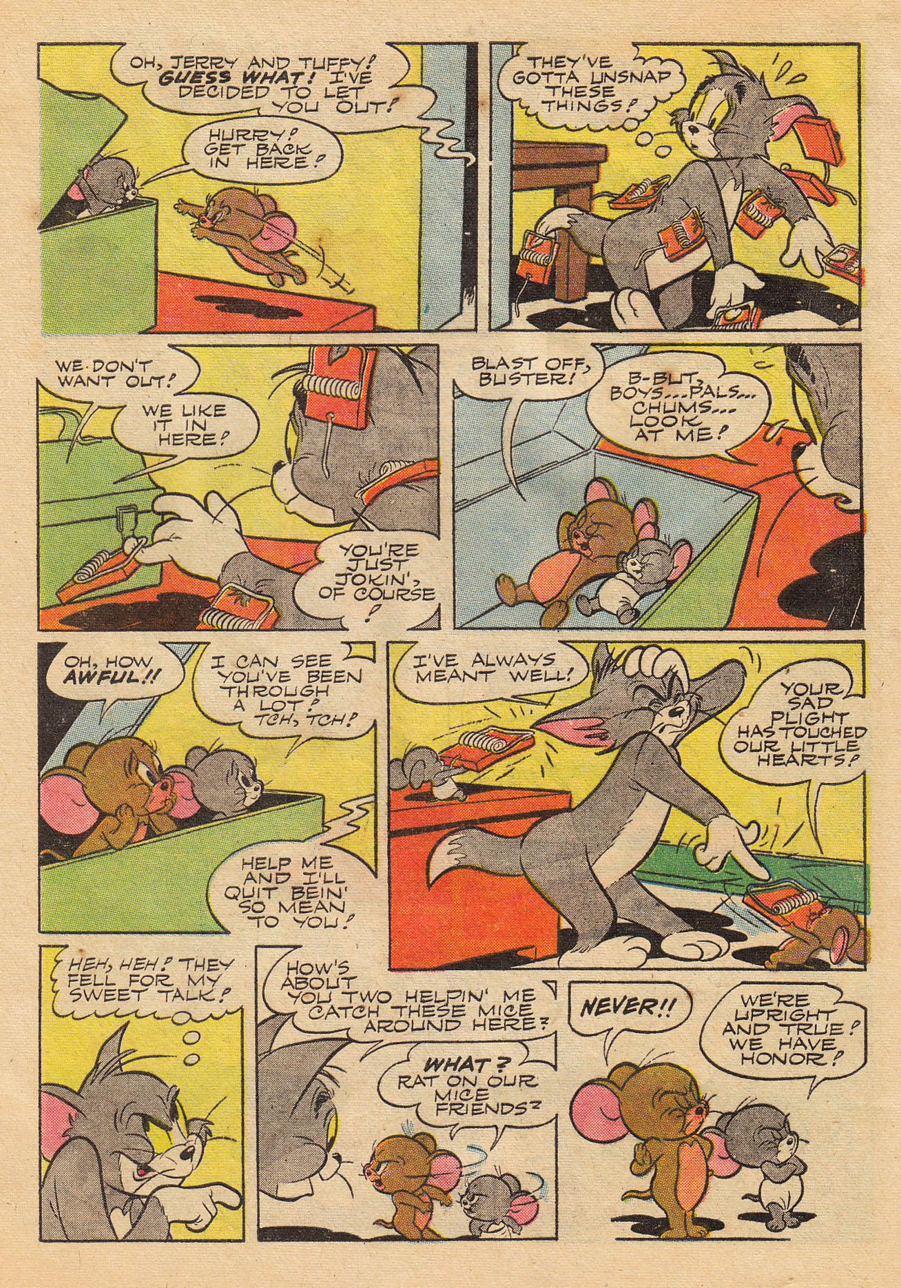 Read online Tom & Jerry Comics comic -  Issue #130 - 9