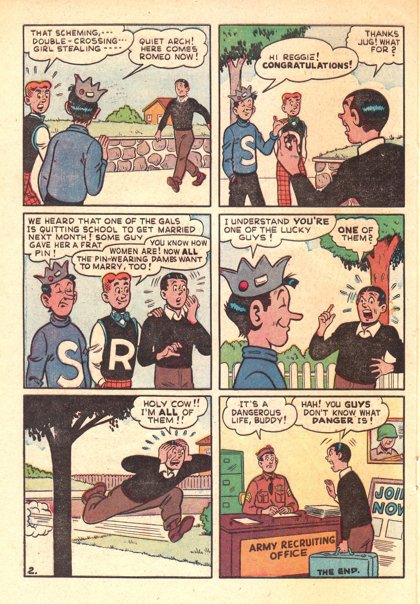 Read online Archie's Rival Reggie comic -  Issue #11 - 32