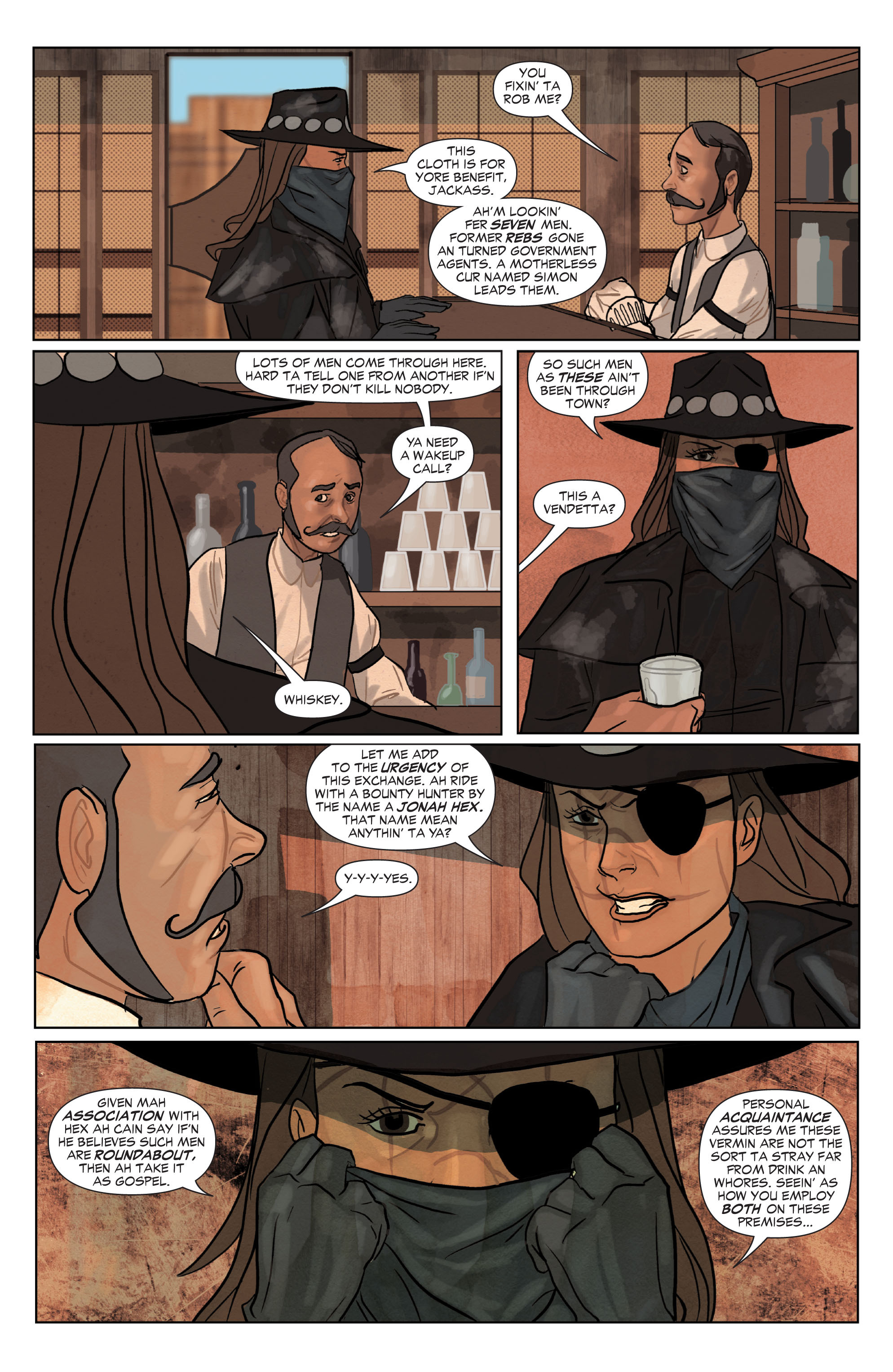 Read online Jonah Hex (2006) comic -  Issue #17 - 11