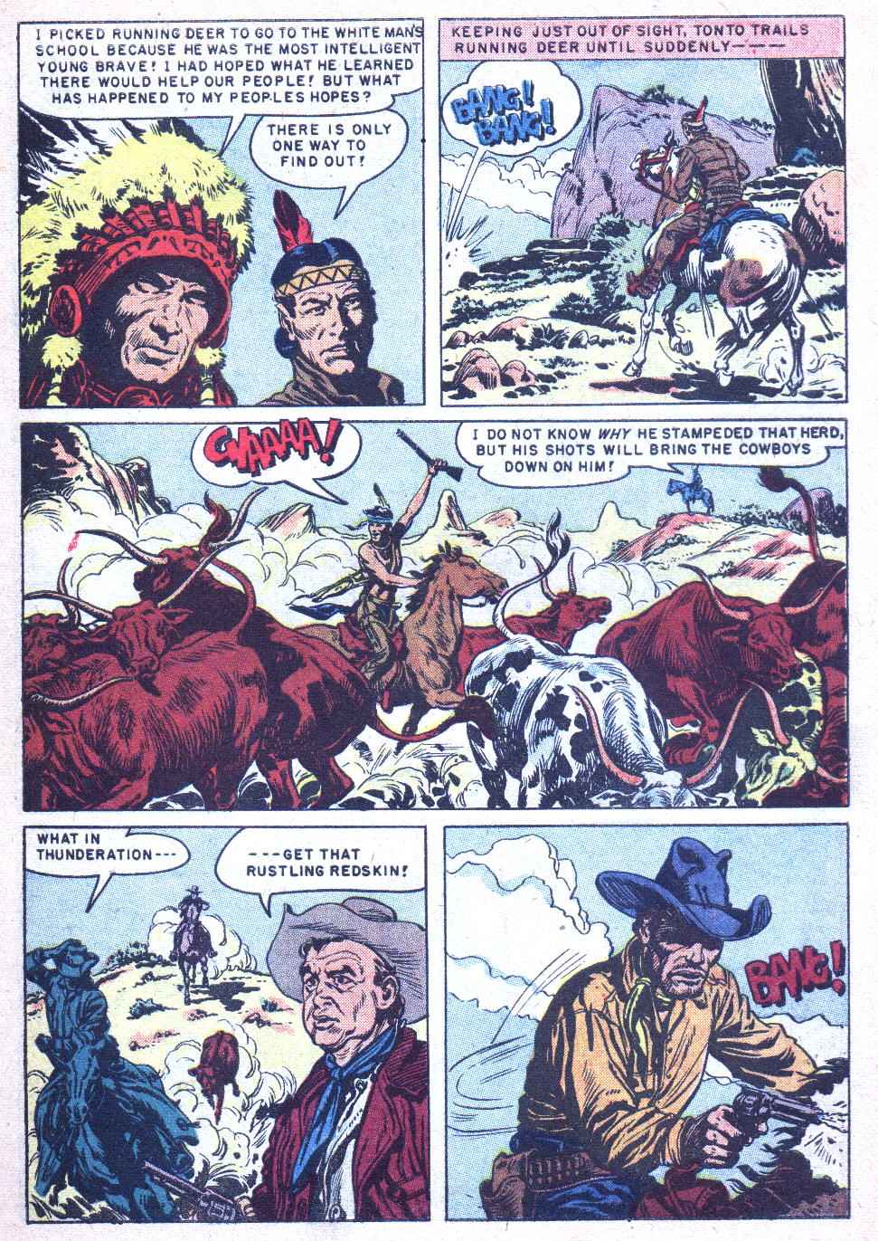 Read online Lone Ranger's Companion Tonto comic -  Issue #28 - 7